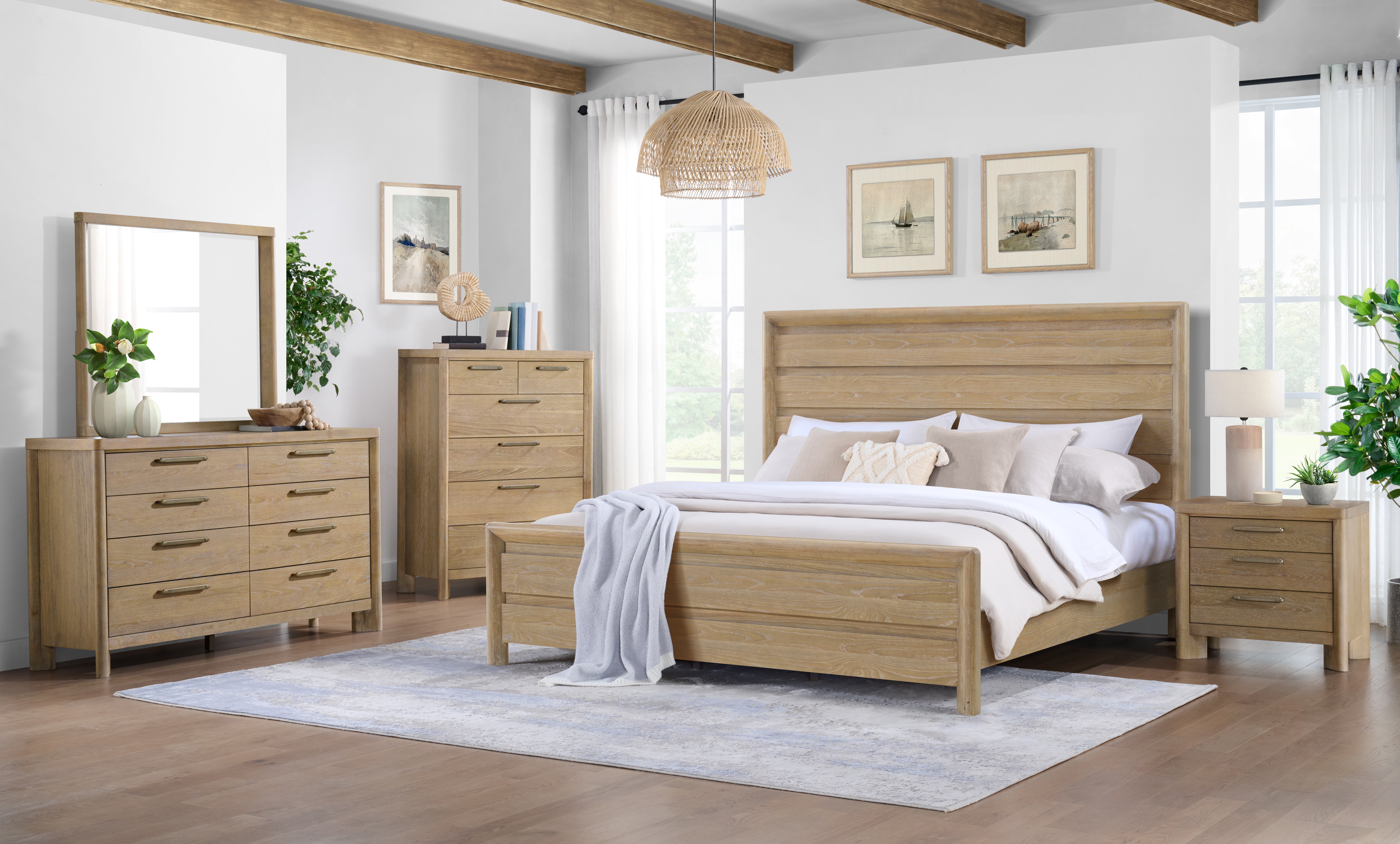 Emerald Home Furnishings Bedroom Pacific Grove 8-Drawer Dresser B285-01 ...