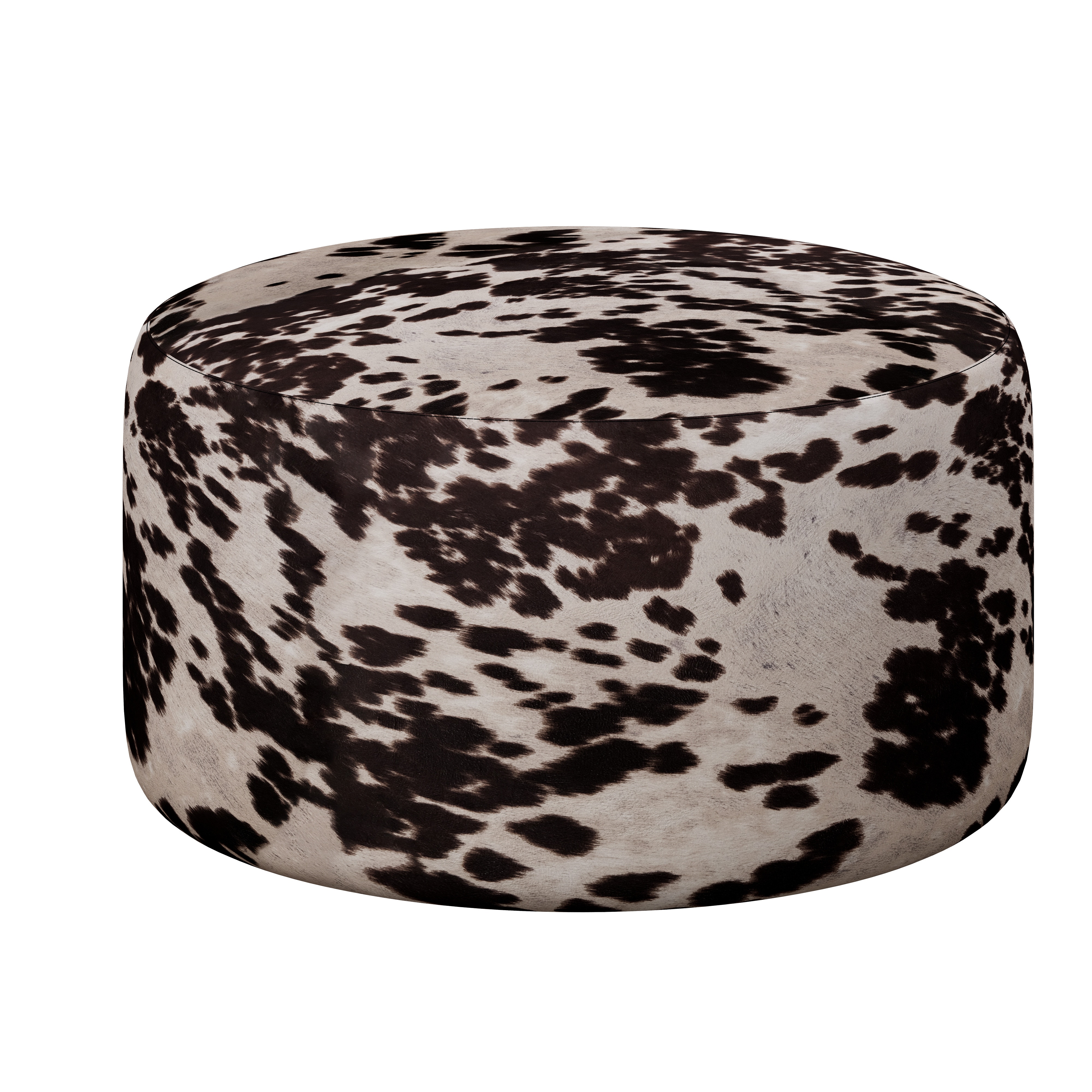 Emerald Home Furnishings Round Cocktail Ottoman U4395-24-05