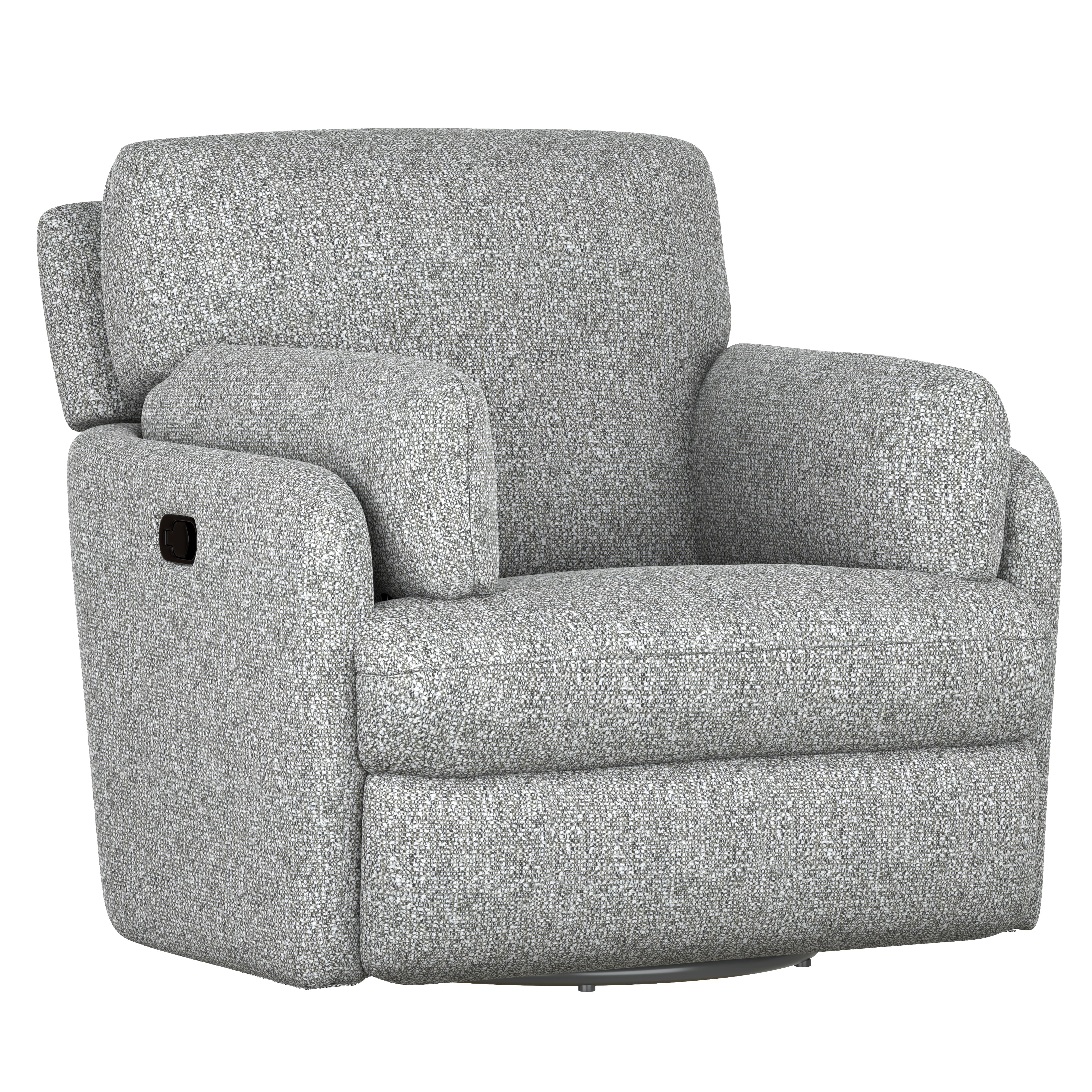 Emerald Home Furnishings Manual Swivel Glider Recliner U7521-04-19