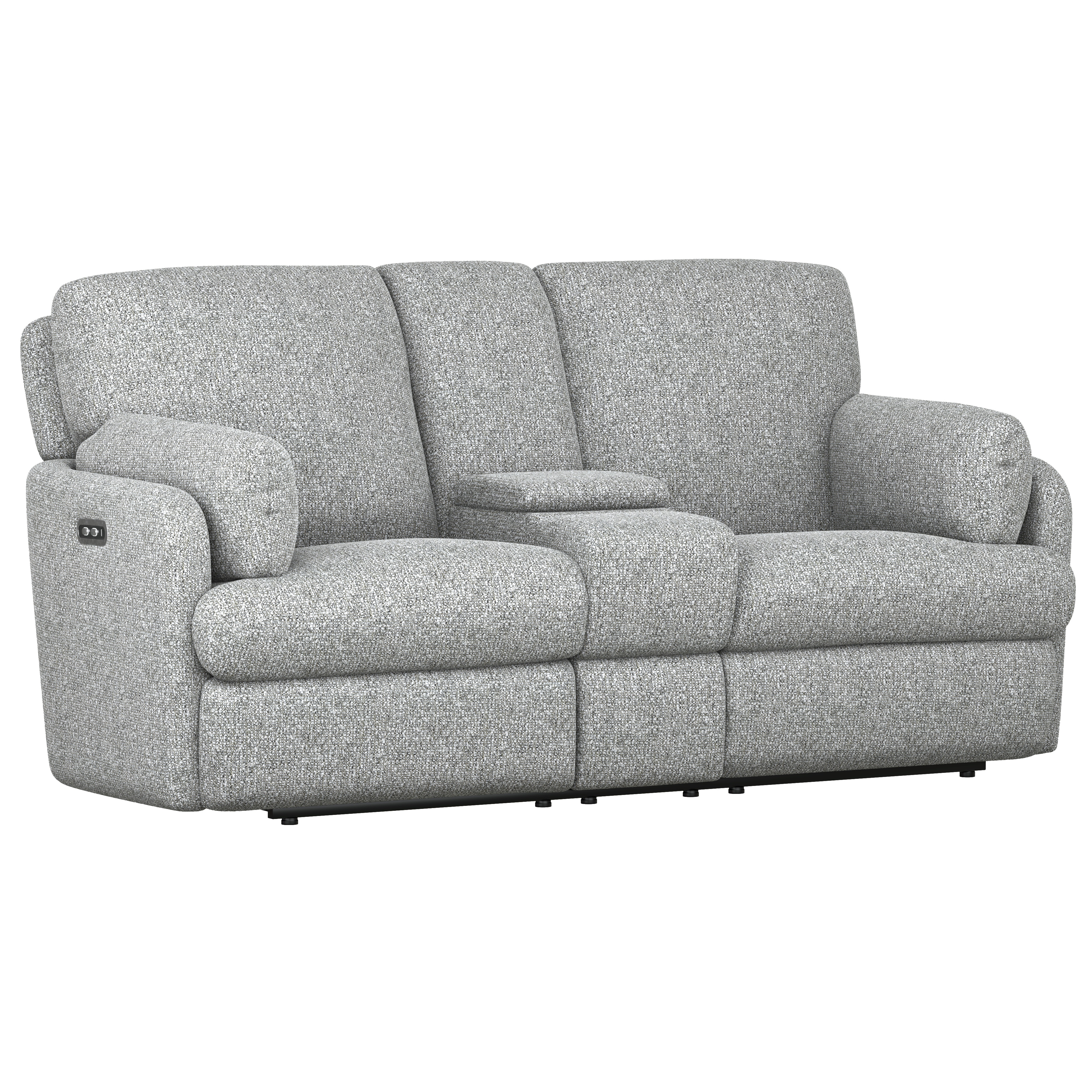 Emerald Home Furnishings Power Console Loveseat U7521-21-19