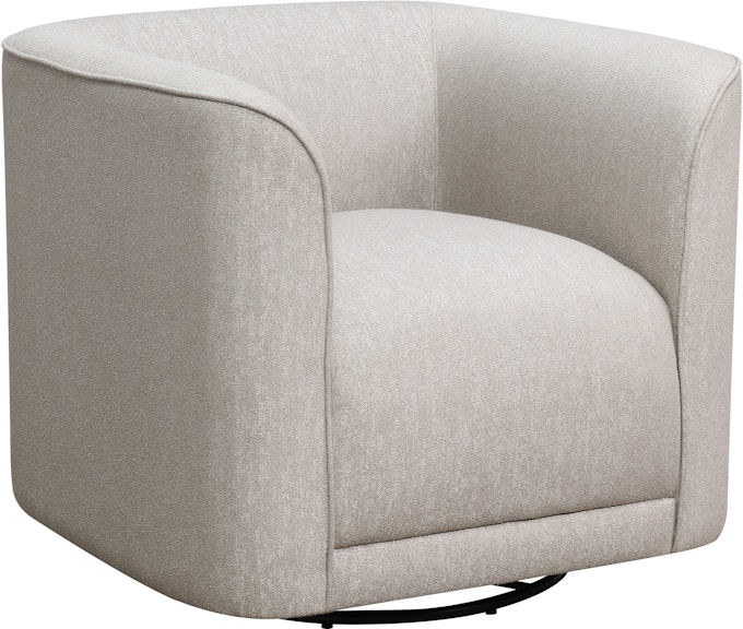 Emerald Home Furnishings Swivel Accent Chair-Beige U3272-04-19A U3272-04-19A