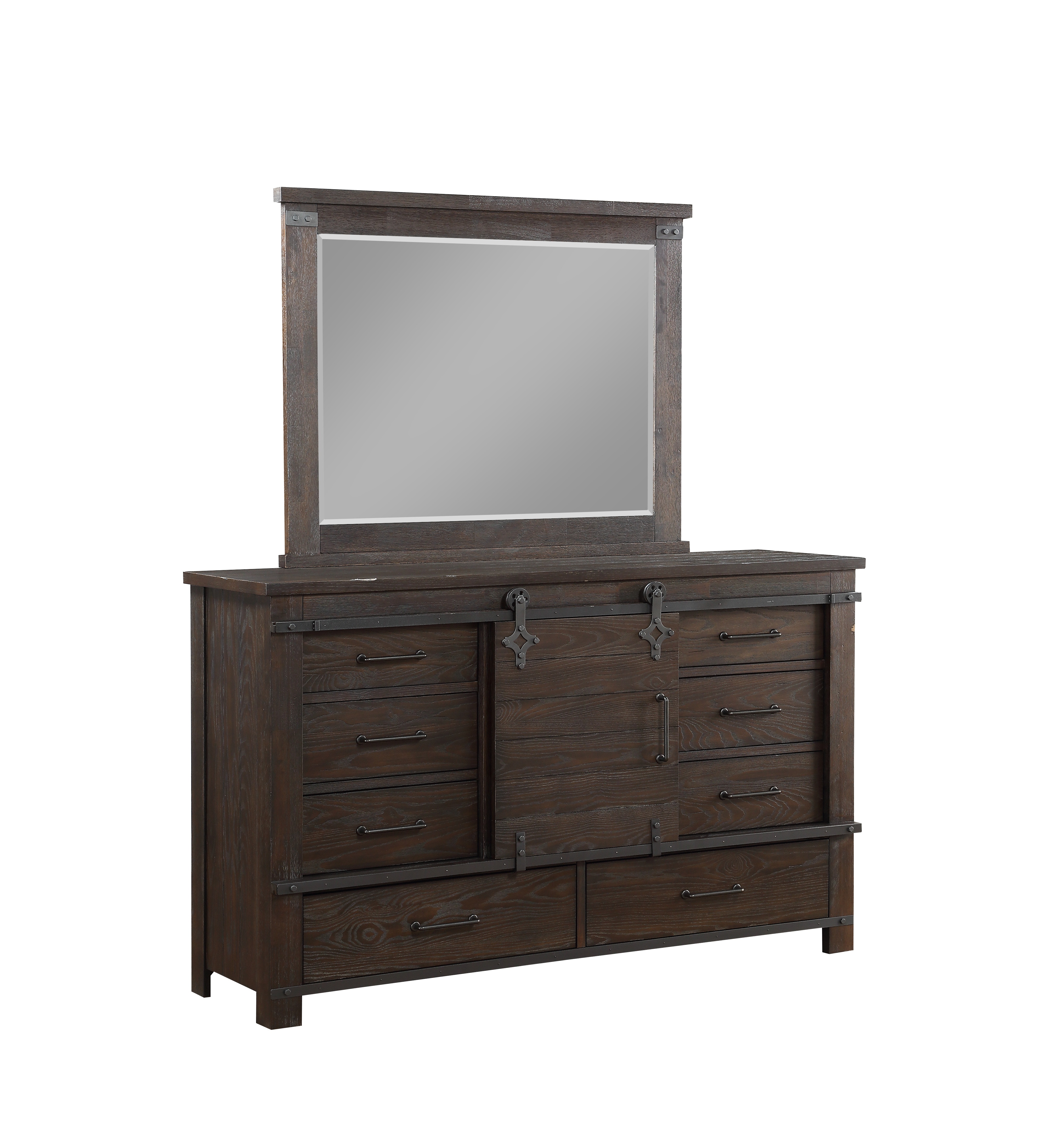 Emerald Home Furnishings Bedroom Newton 8 Drawer Dresser 2623 03 Payless Furniture Great Falls