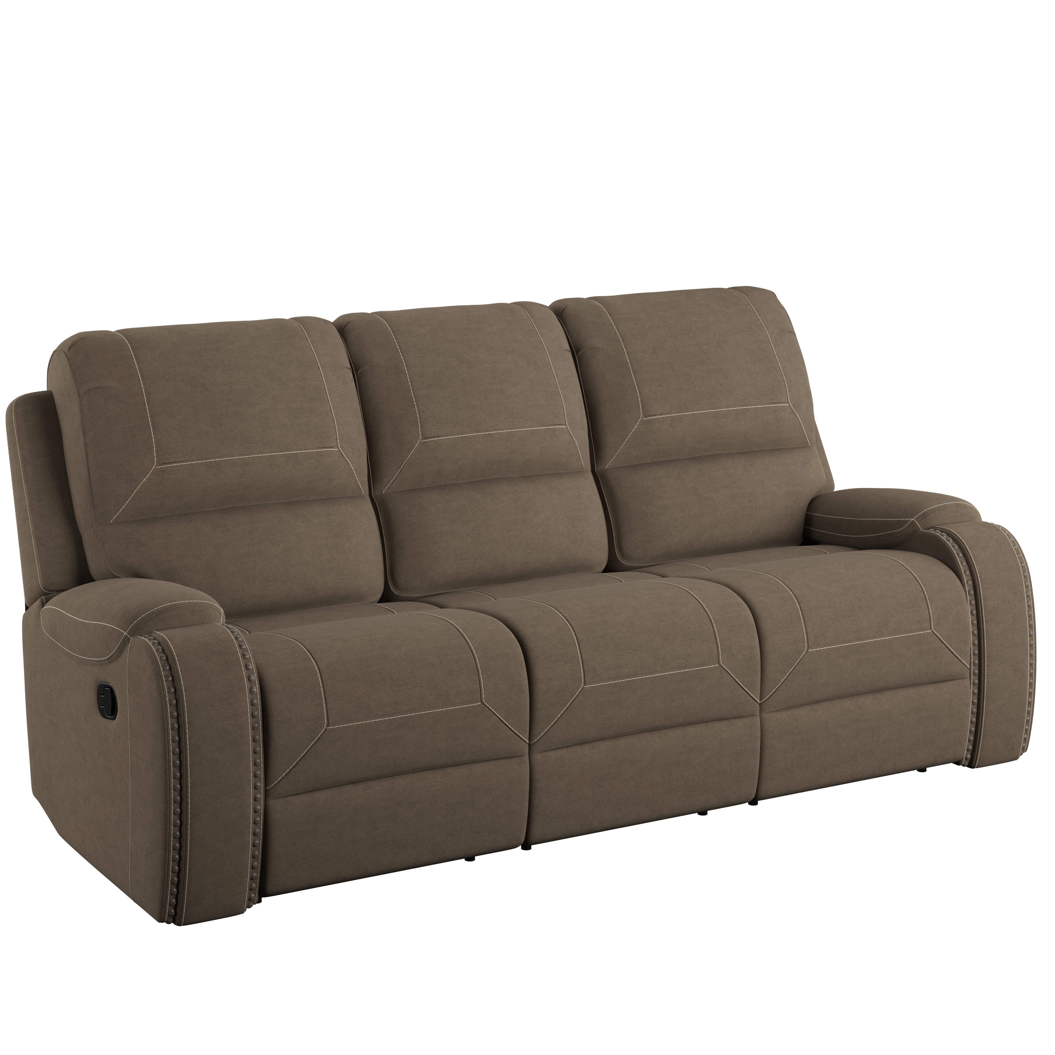 Emerald home sleeper sofa store with storage usb