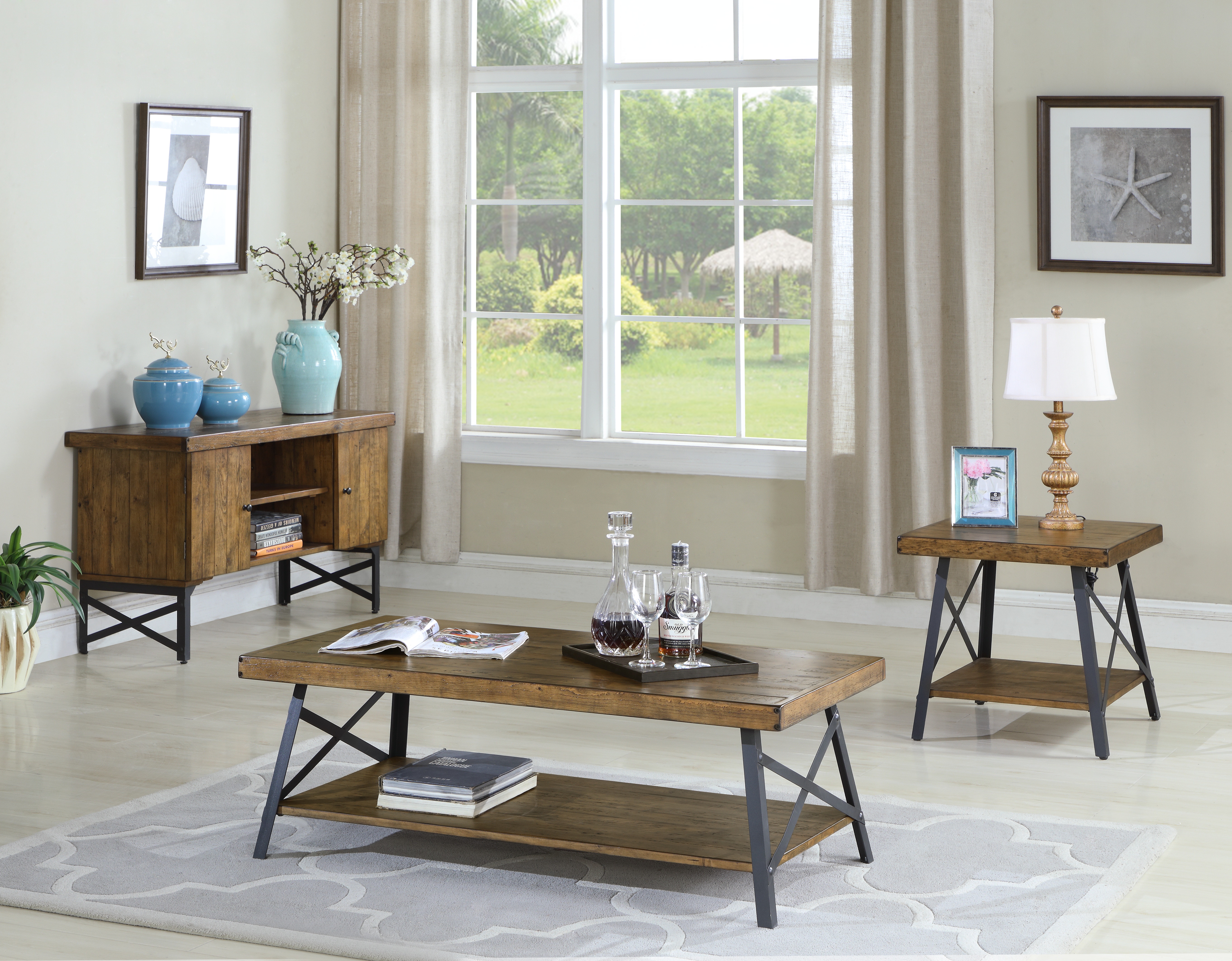 Emerald Home Furnishings Living Room Chandler End Table T100 1 Osmond Designs Orem UT Lehi