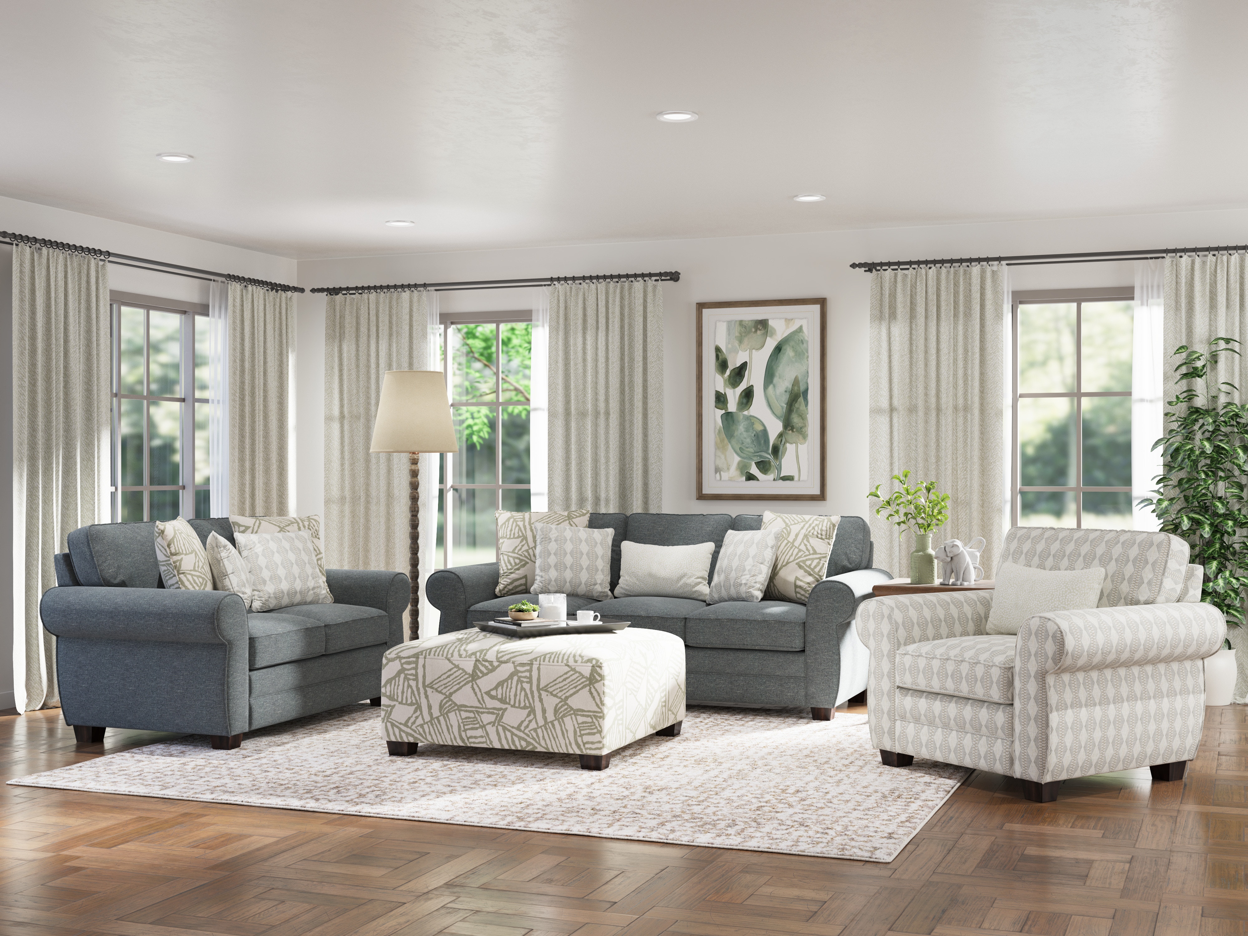 Emerald Home Furnishings Living Room Sofa U38090004K B.F. Myers