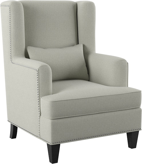 Emerald Home Furnishings Accent Chair With 1 Kidney Pillow- Tan Herringbone U3833-05-05 U3833-05-05