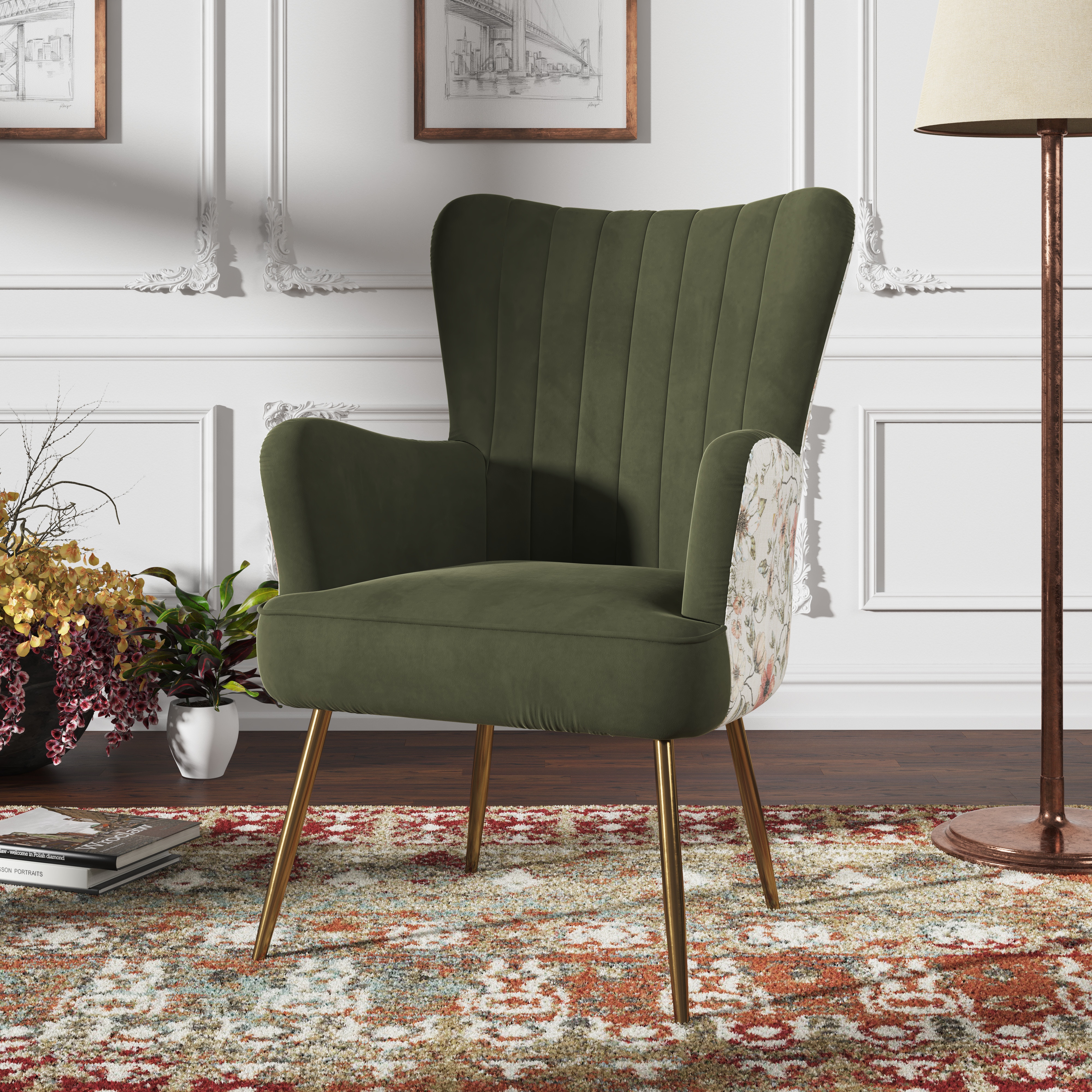 Emerald home deals accent chair