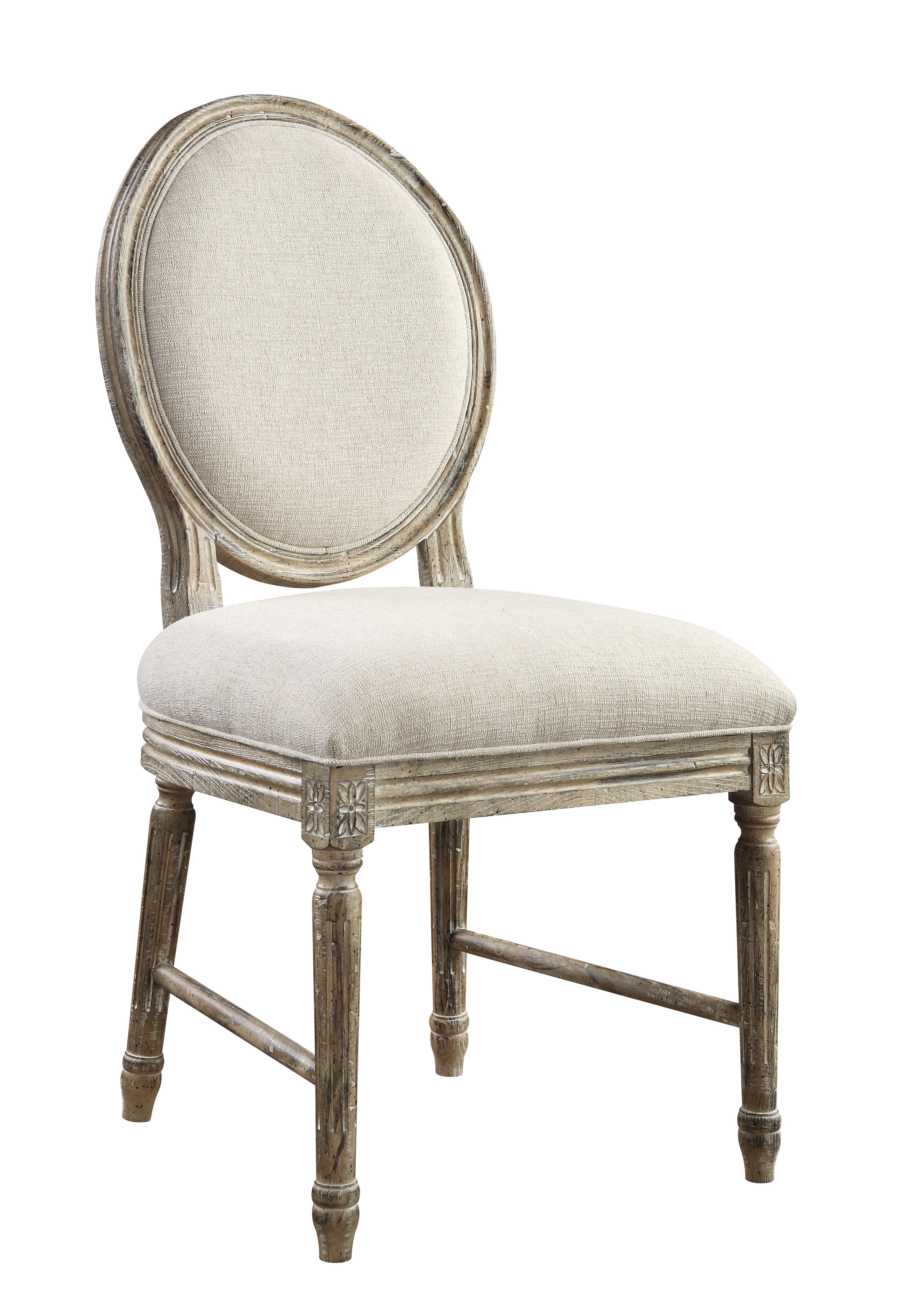 Oval back best sale dining chair covers