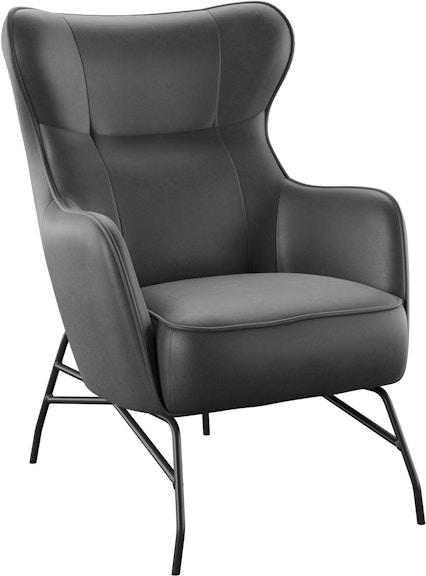 Emerald Home Furnishings Accent Chair-Black U3327-05-16 U3327-05-16