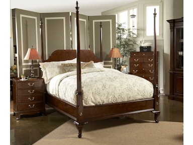 Fine Furniture Design Bridgeport Pencil Post Queen Bed 1020-451/452/453