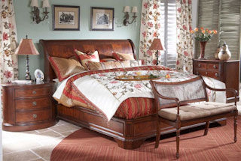 Fine Furniture Design Bedroom King Sleigh Bed 920 367 368 369