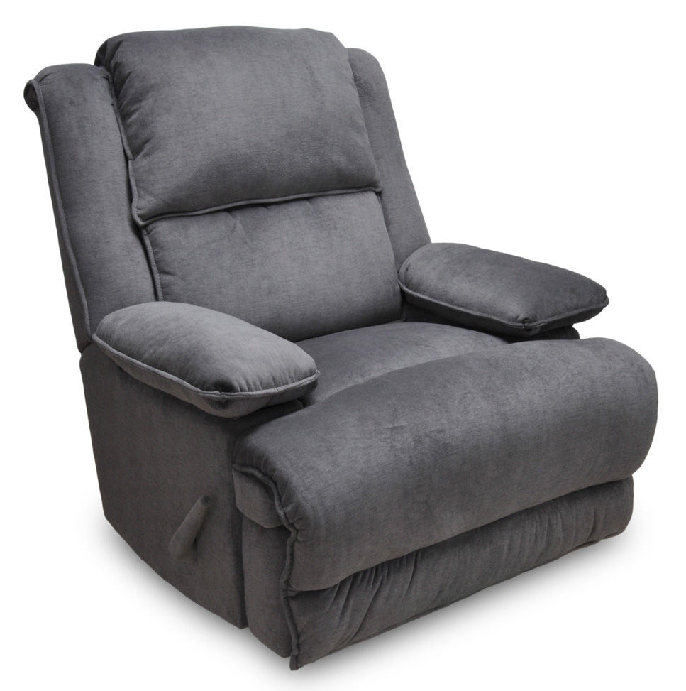 rocker recliner with storage in arms