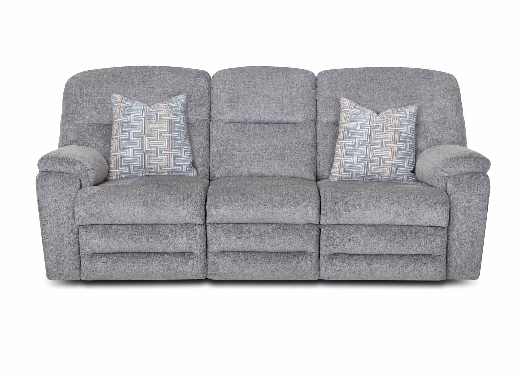 ニックウォーカー Love Bats Silver 41/50 Franklin Living Room Reclining Sofa 62642 - B.F. Myers Furniture