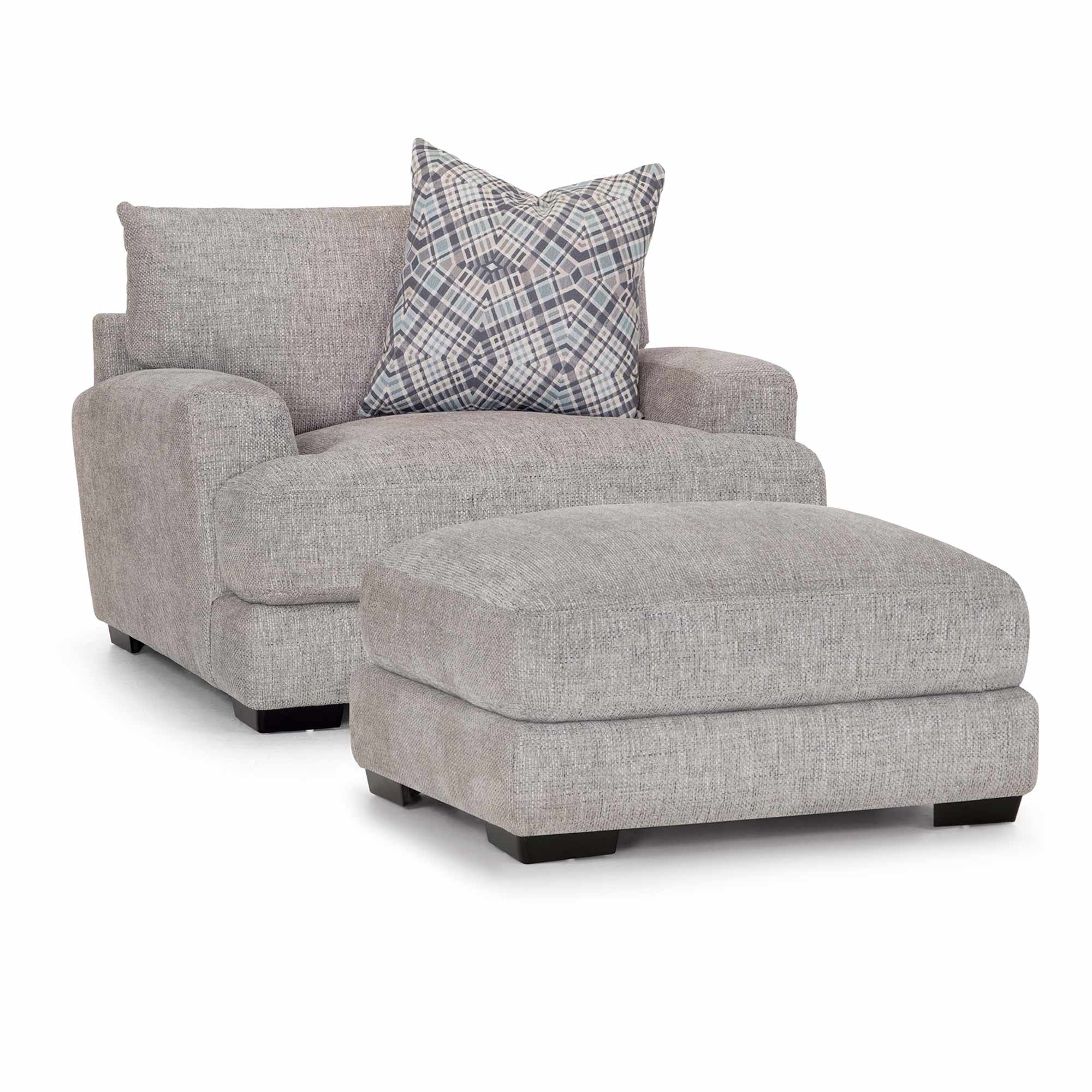 Franklin Living Room Matching Ottoman for the Chair and a Half 90318