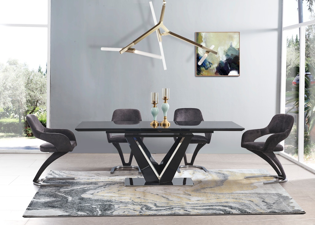 Global Furniture Usa Dining Room Extendable Dining Table D92011dt