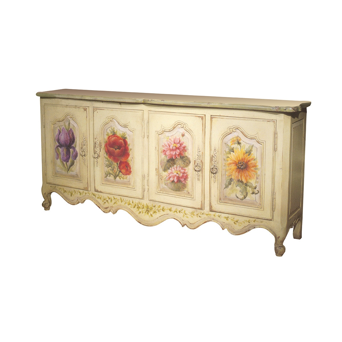 Habersham Plantation Corporation Casual Dining Flowers Sideboard