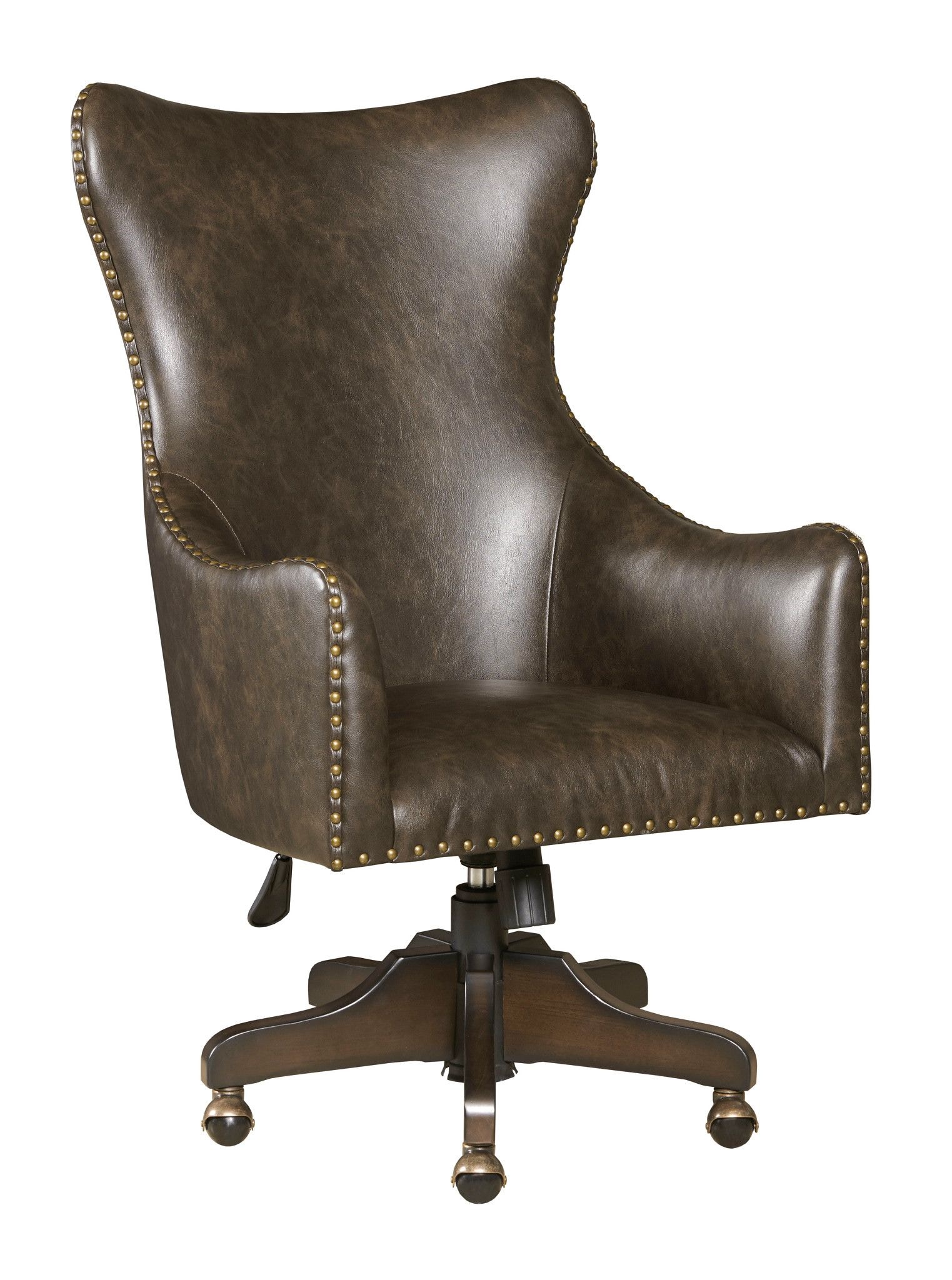 timber cheese leatherette office executive chair