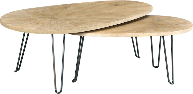 Hammary Oblique Bunching Cocktail Table 834-913