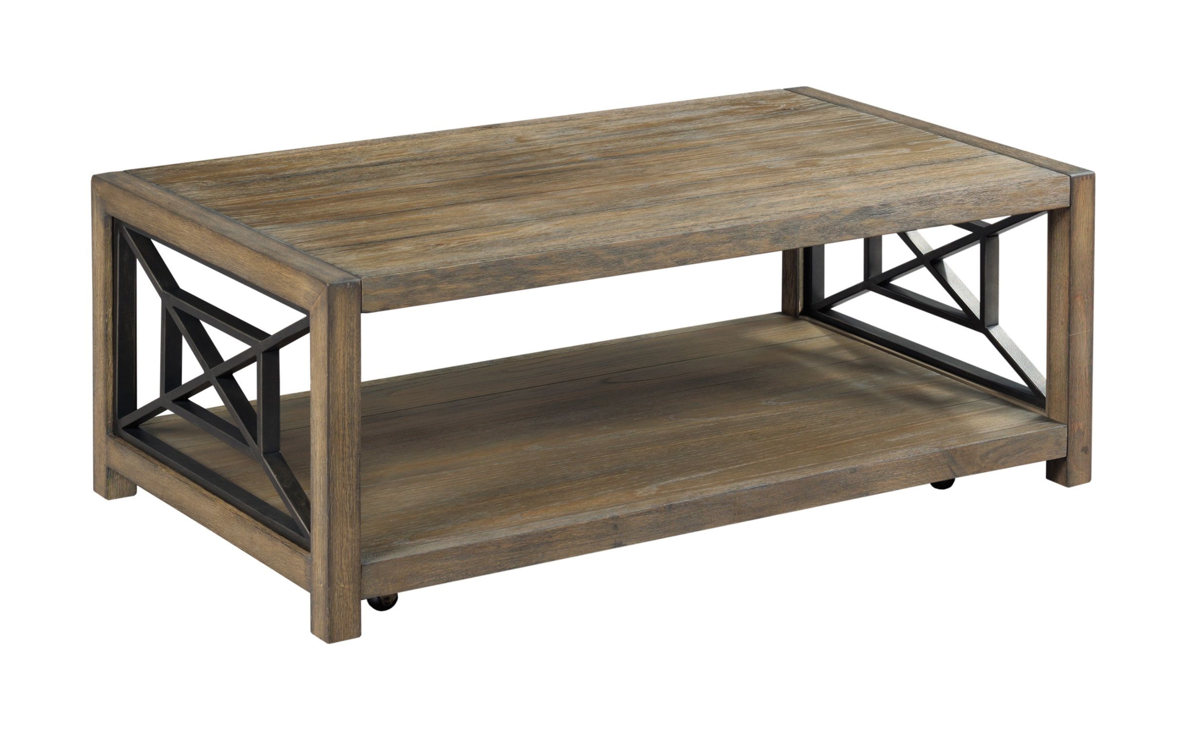 hammary rectangular cocktail table