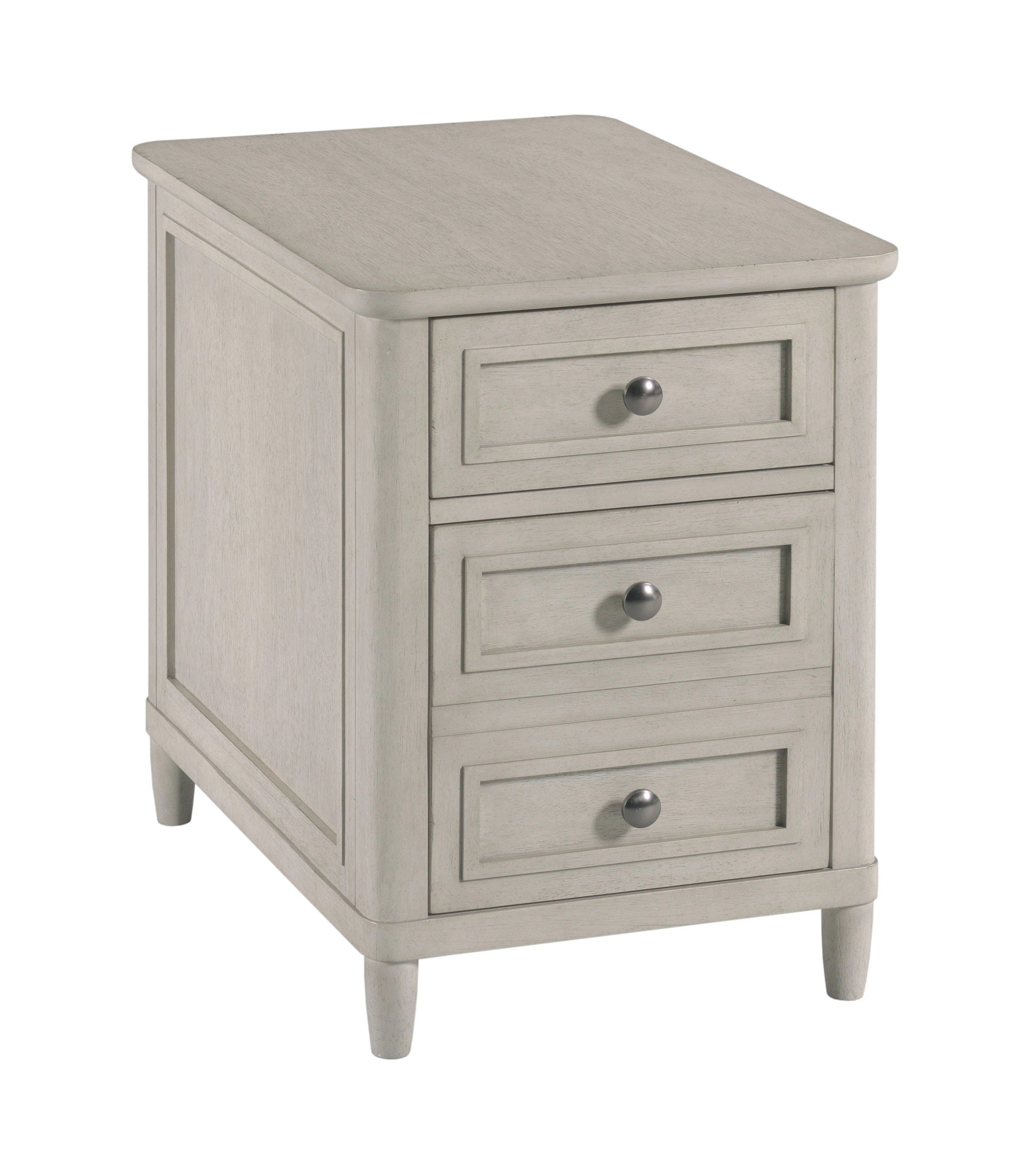 Hammary Bedroom Rectangular Chairside Chest 181916 Lenoir Empire