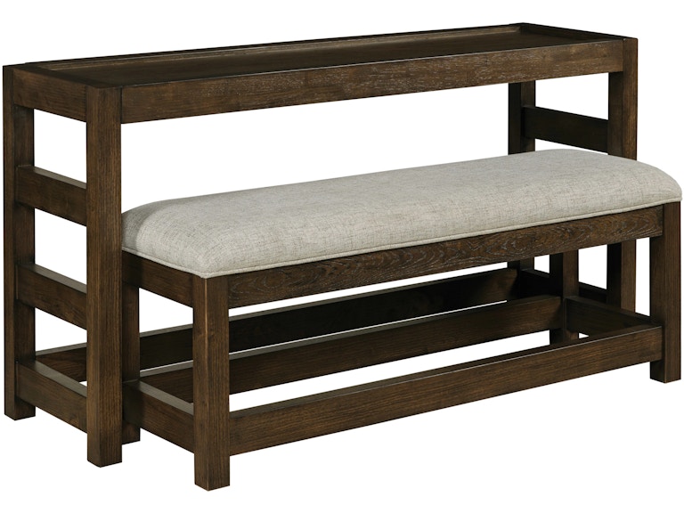 Hammary Rectangular Console Table With Bench 209-925