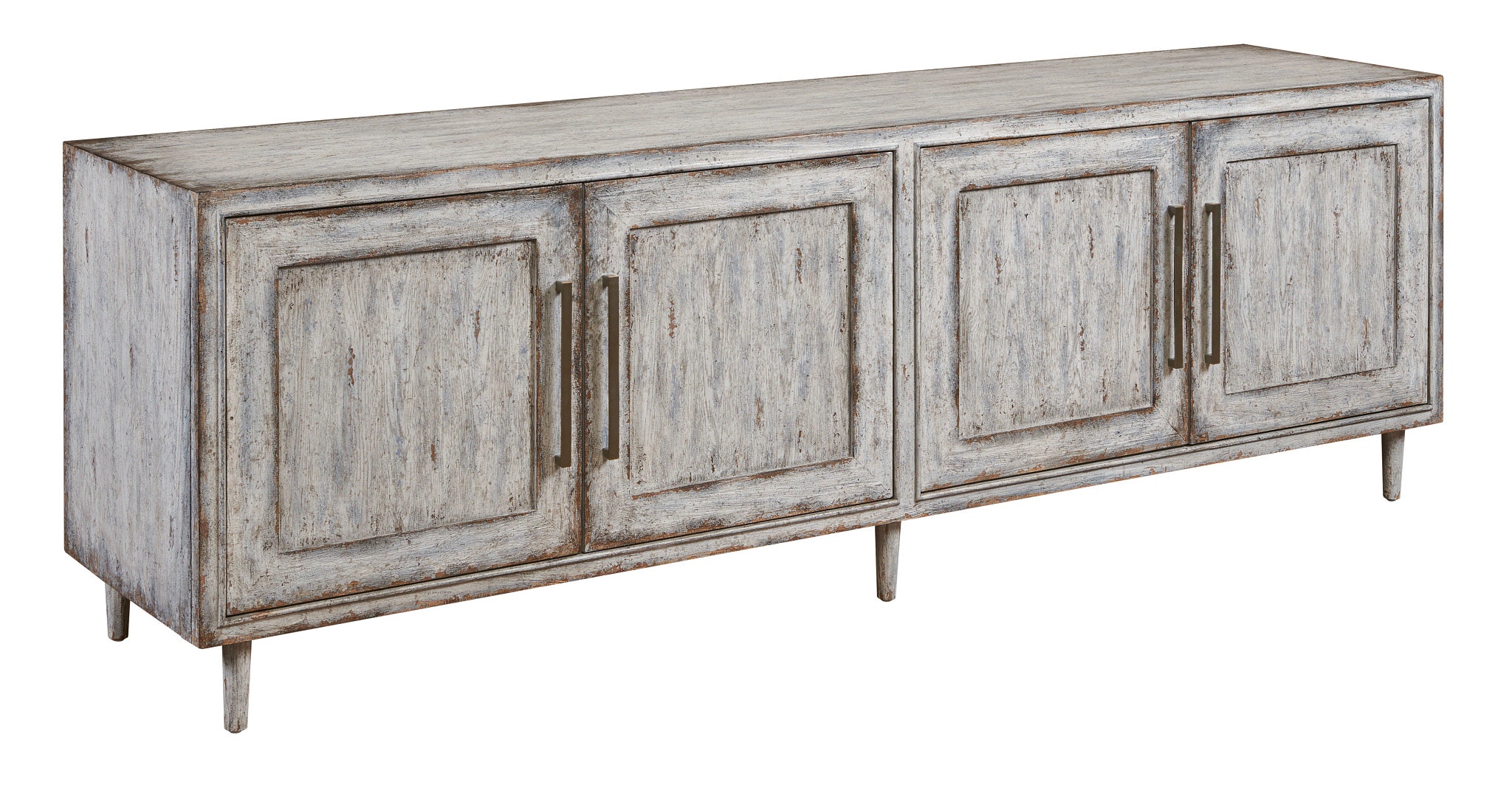 Hammary Casual Dining Distressed Mod Credenza 090 1237 Rhododendron Furniture and Design