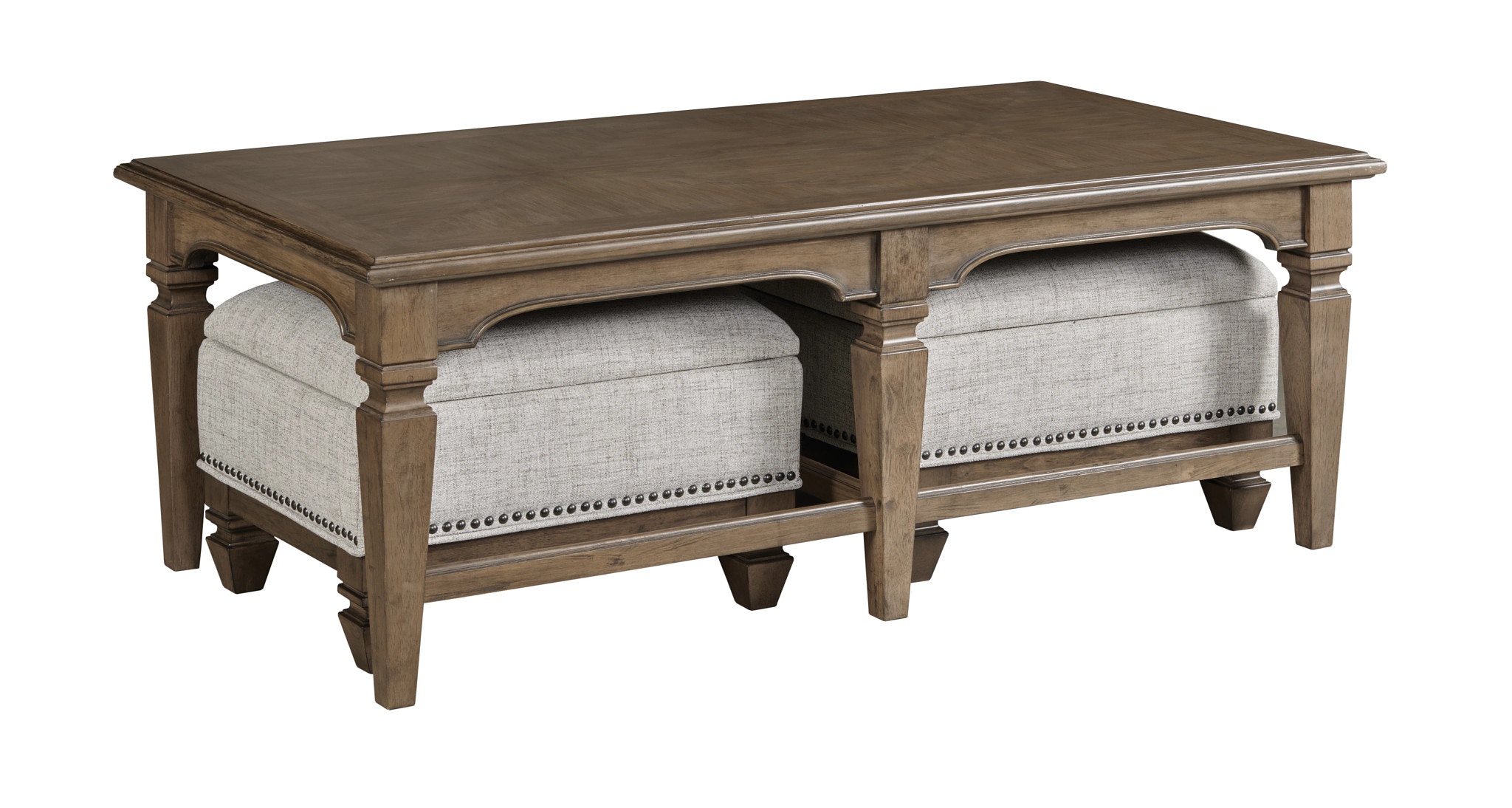 Nesting rectangle coffee table sales