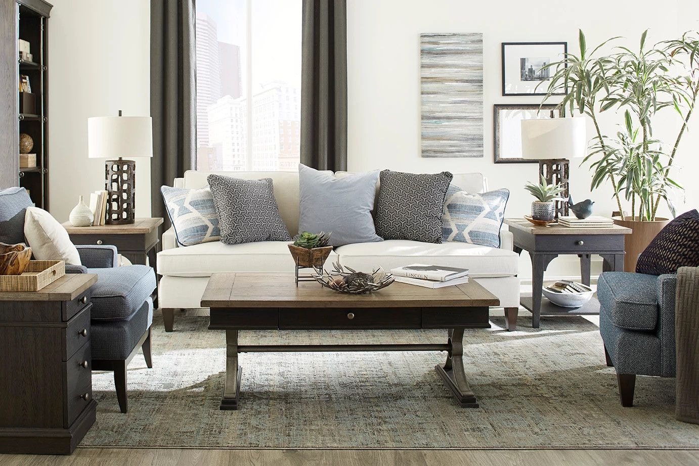 Hammary Living Room Coffee Tables Rectangular Coffee Table 038-913
