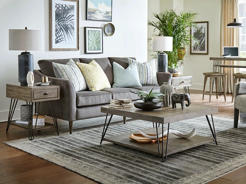 Hammary Living Room Square Coffee Table 051912 Kemper Home