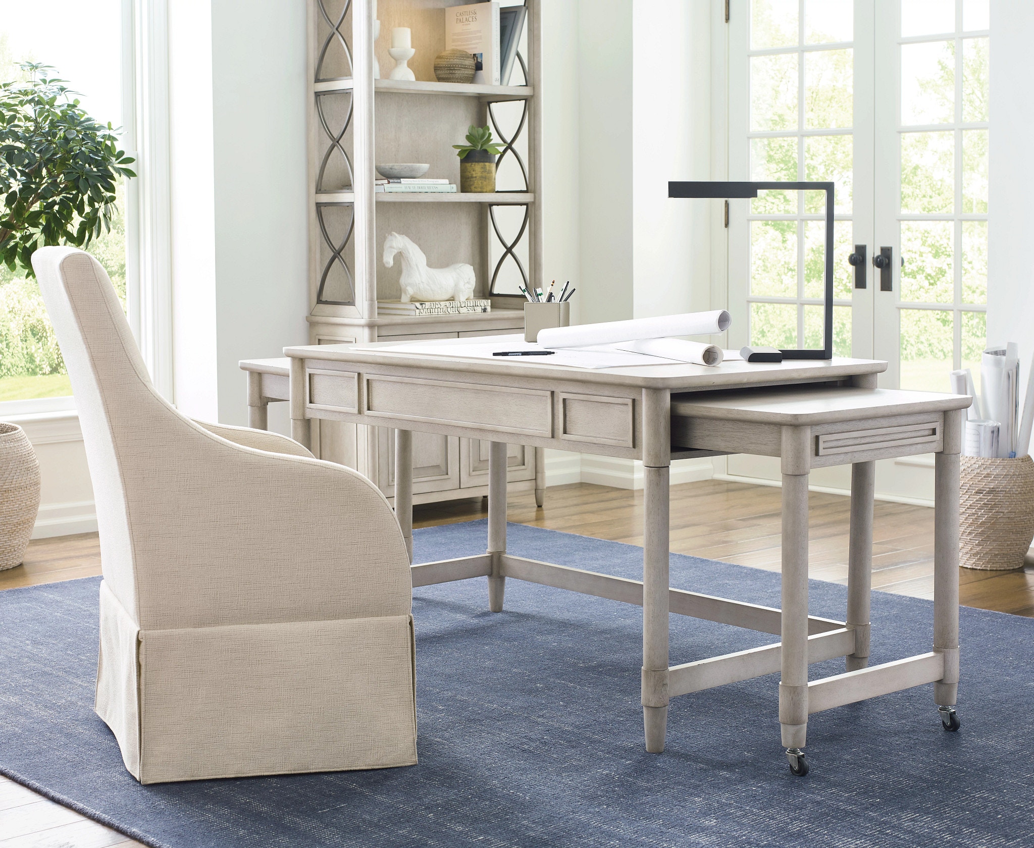 Hammary Home Office Lift Top Drafting Desk 181947 B.F. Myers