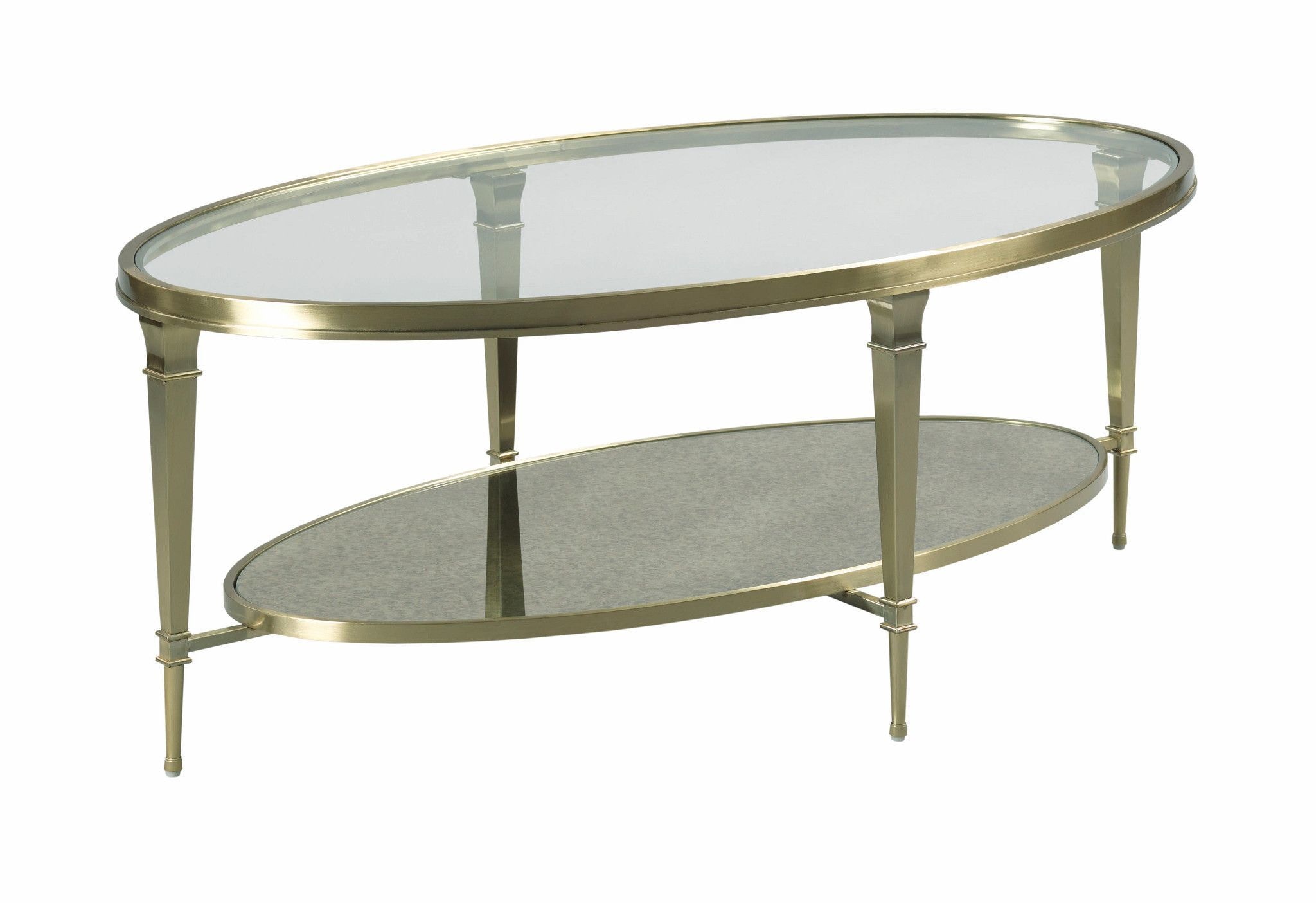 green oval coffee table