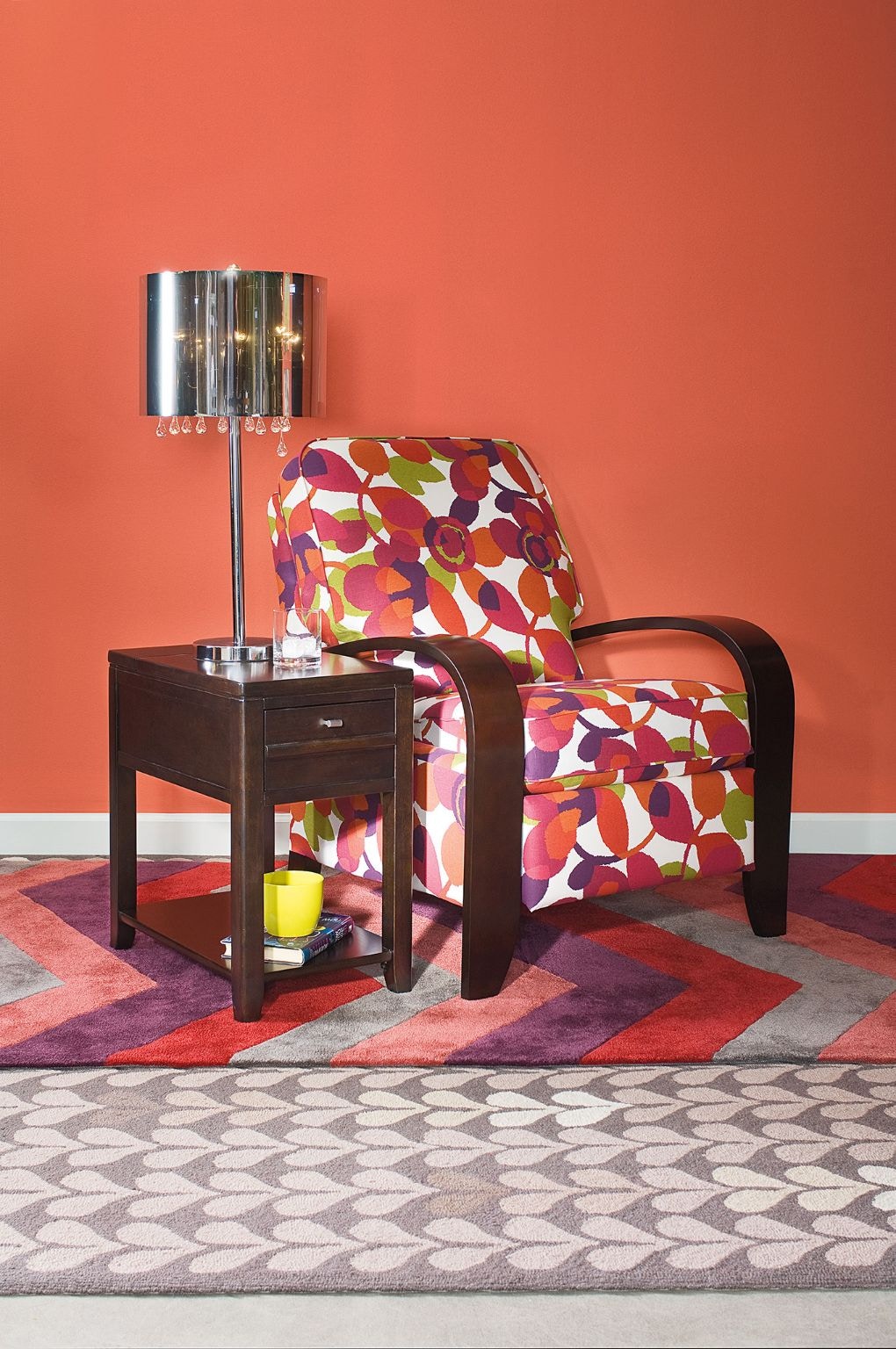 Hammary Living Room Downtown Chairside Table-espresso 200-017