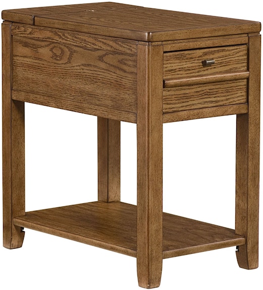 Hammary Downtown Chairside Table-oak 200-018 200-018