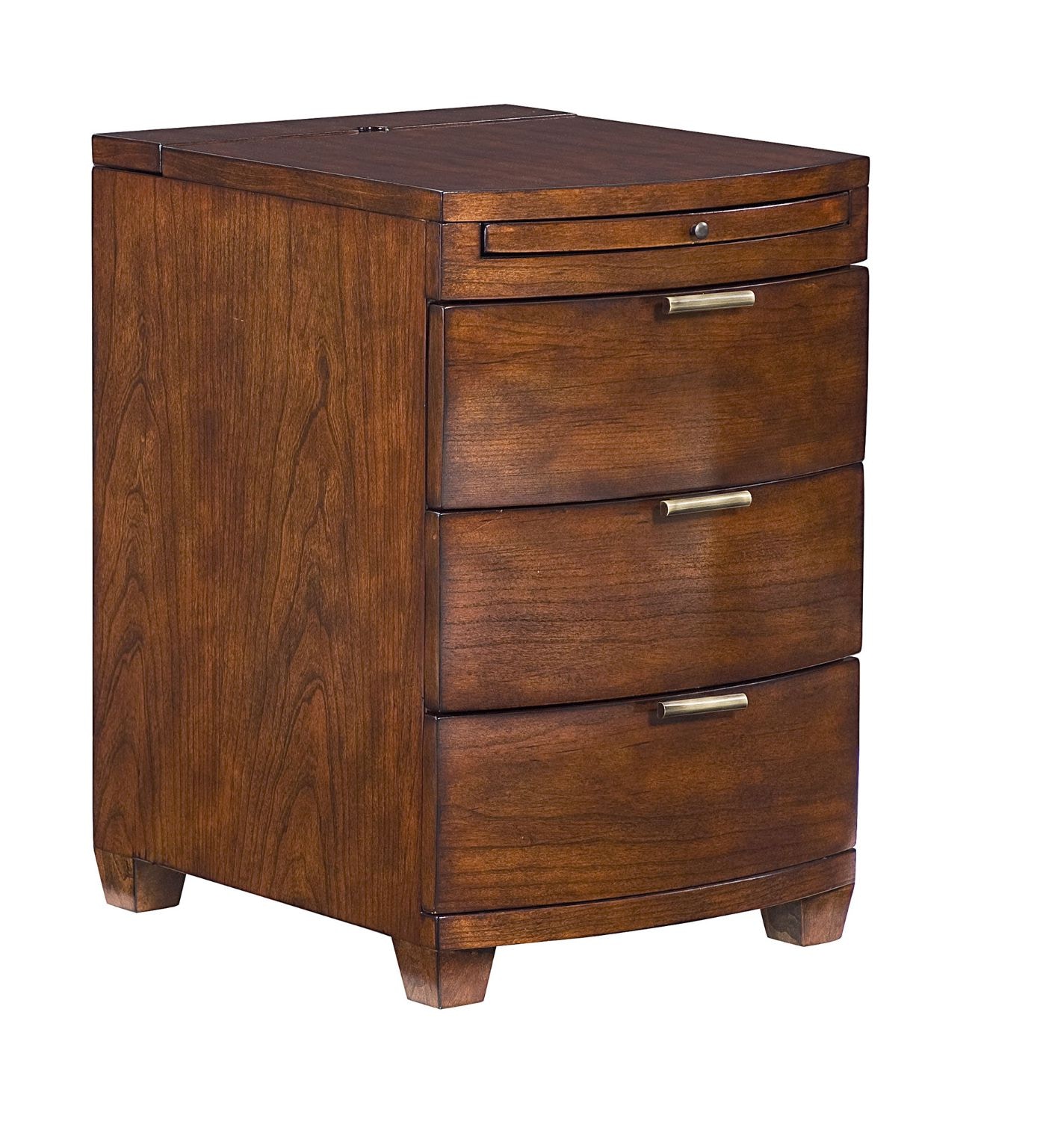 Bowfront Chairside Table HM200019