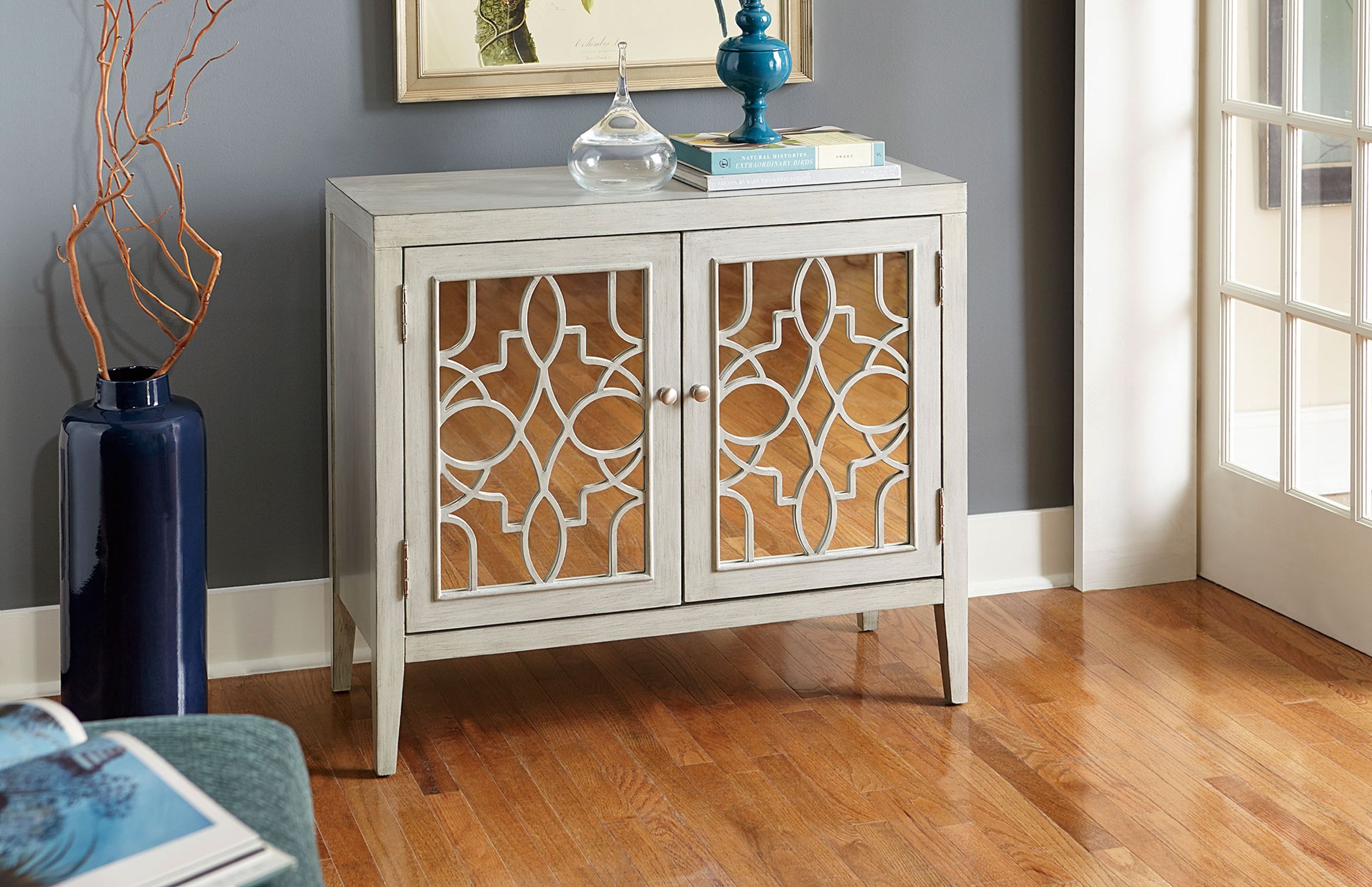 Hammary Living Room Mirrored Door 090764 Seaside Furniture