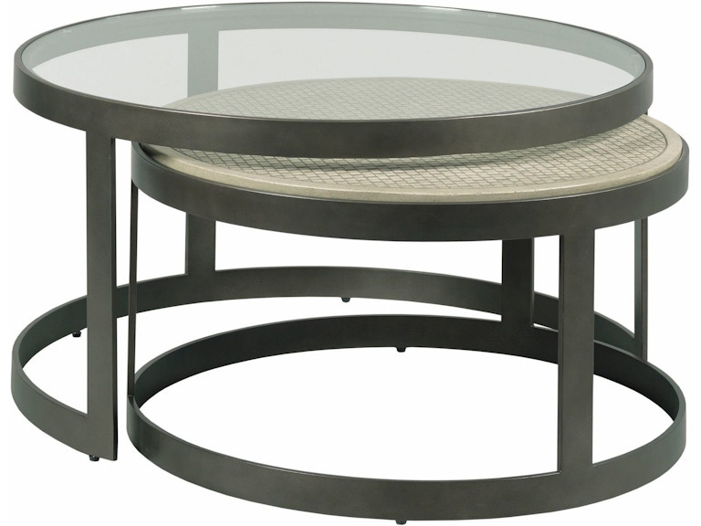 Hammary Concrete Nesting Coffee Tables 090-1047 266921757