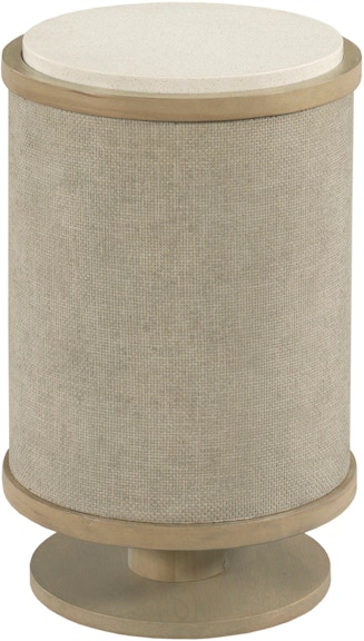 Hammary Round Linen Chairside Table 090-1145 090-1145