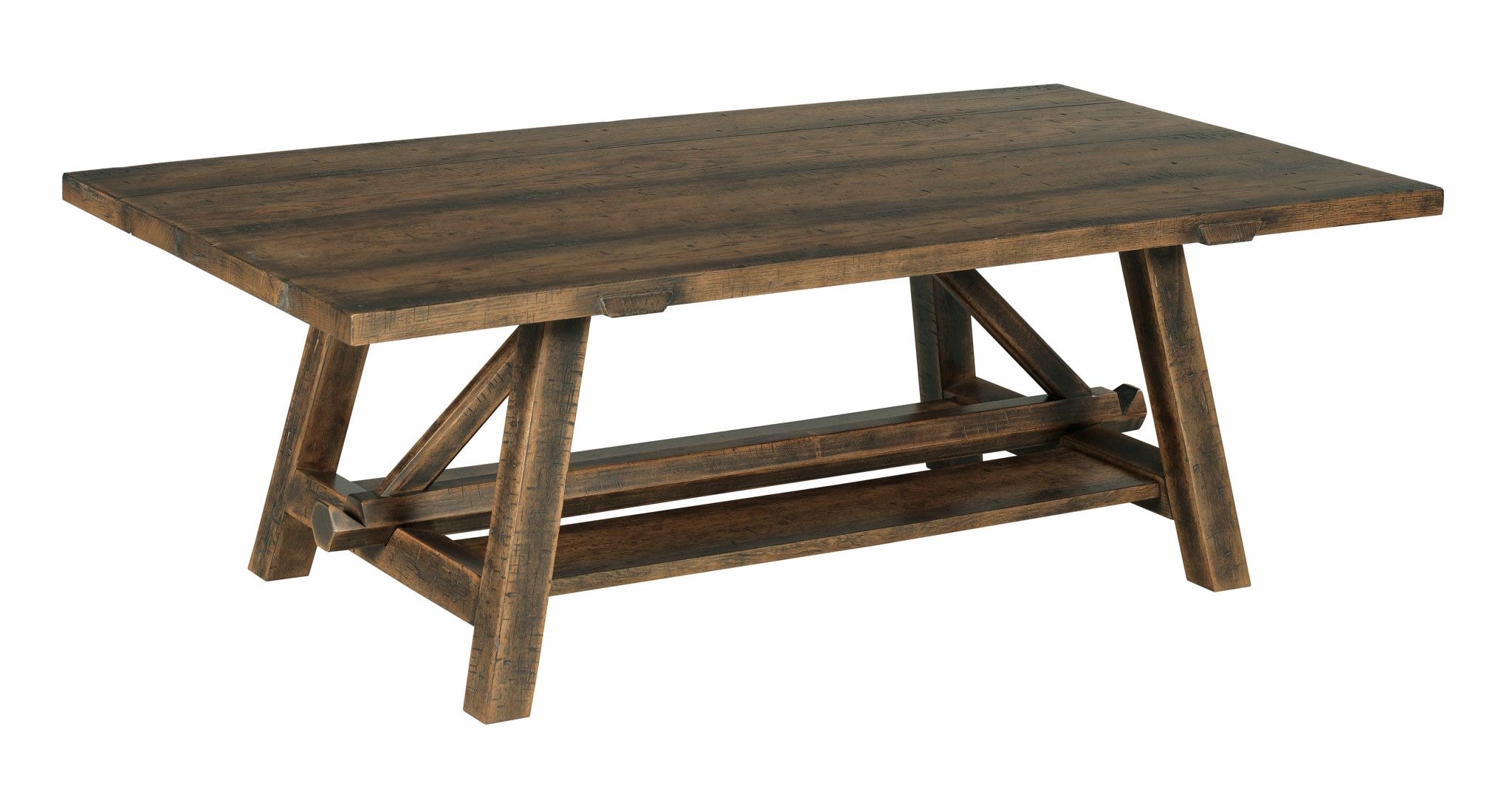 hammary coffee table with stools