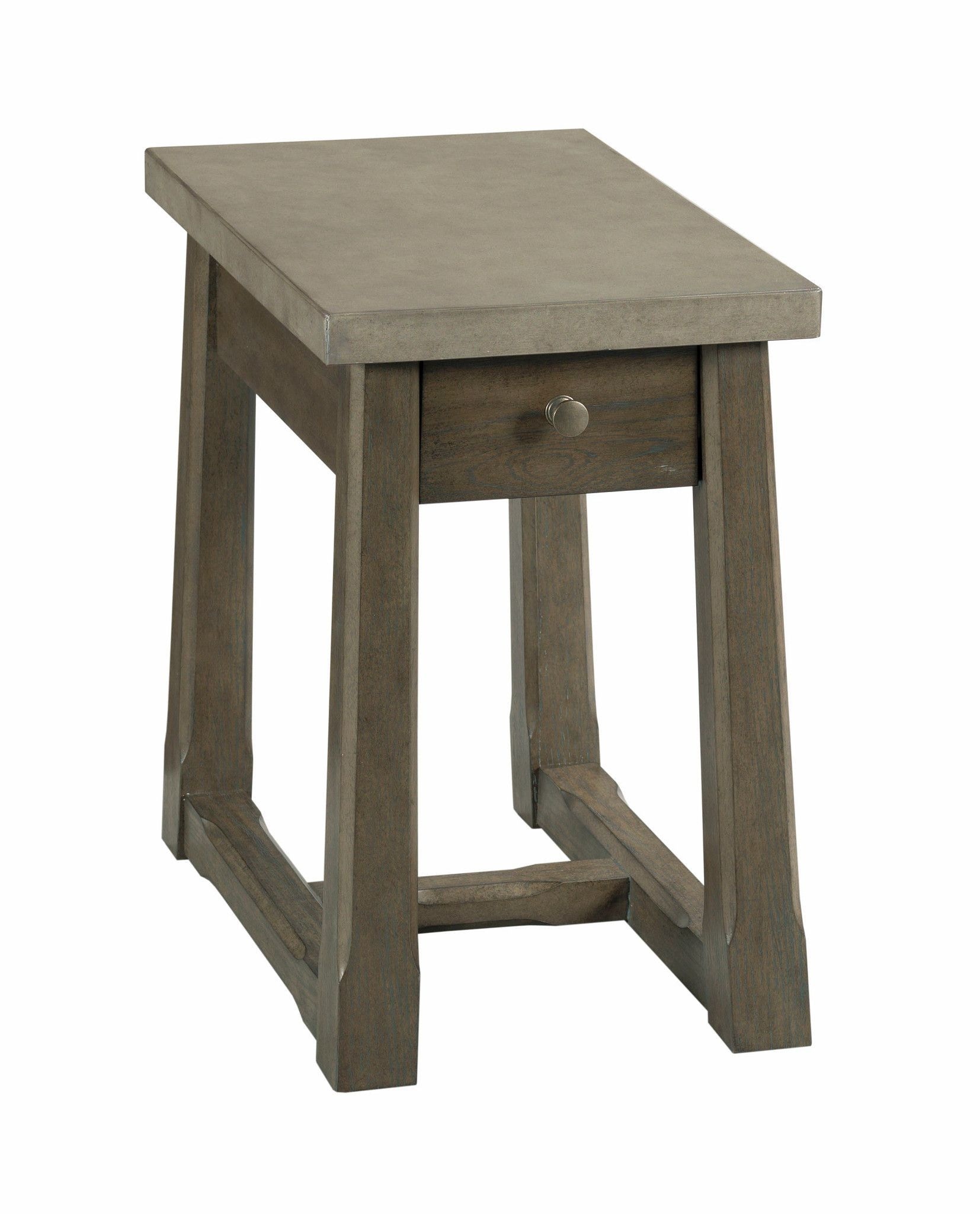 hammary chairside table