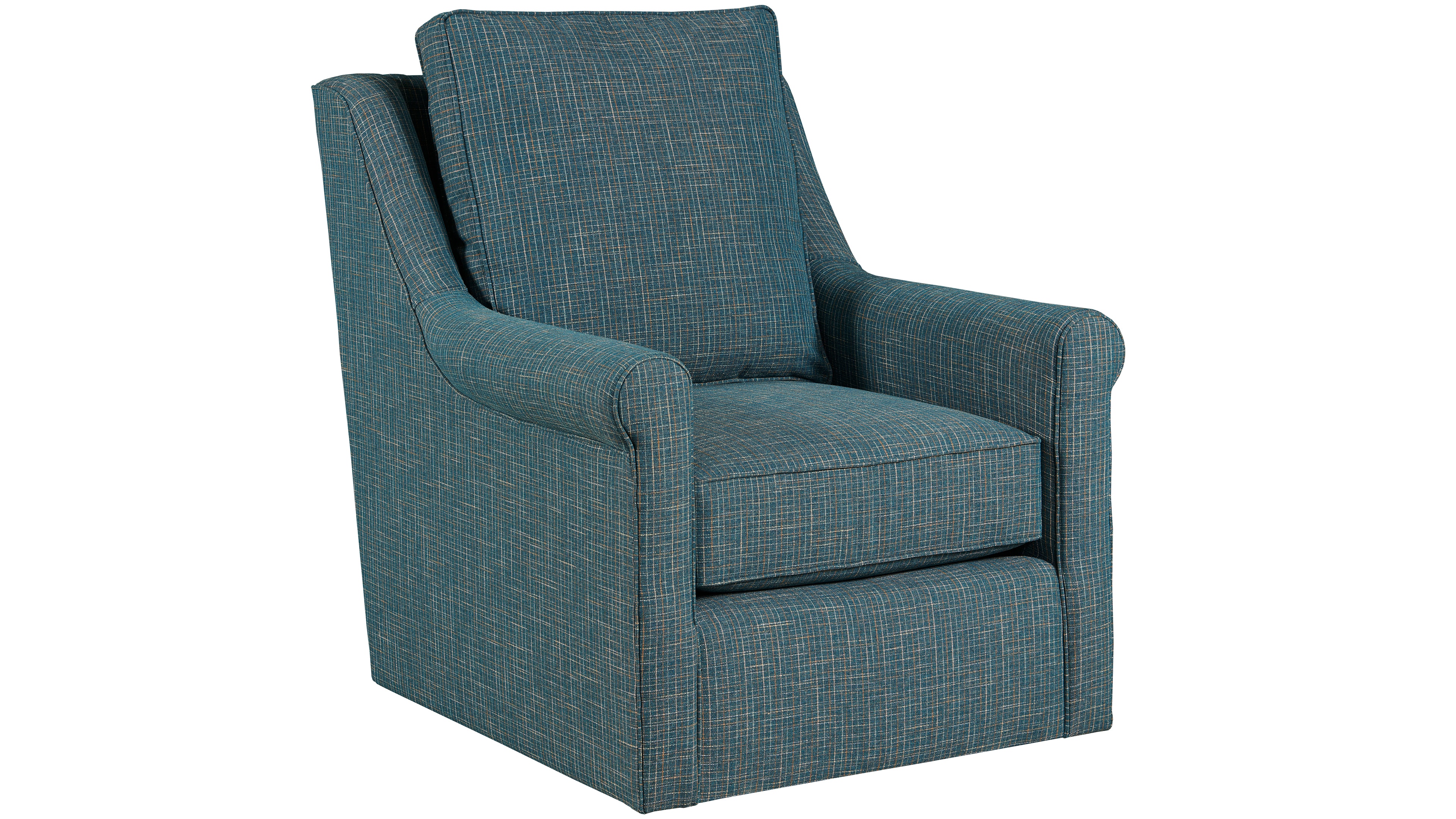 Woodbridge Upholstery Living Room Brice Swivel Glider 08002