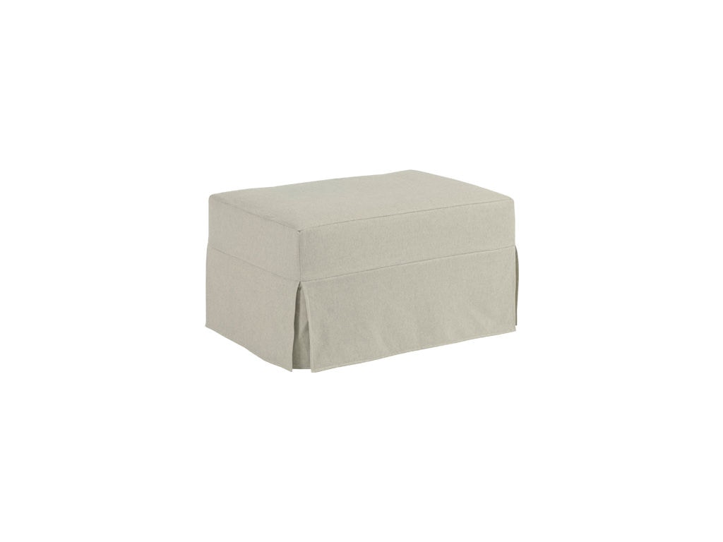 Kincaid Furniture Living Room Sidney Slipcover Ottoman 65190 Lauters Fine Furniture Easton, PA