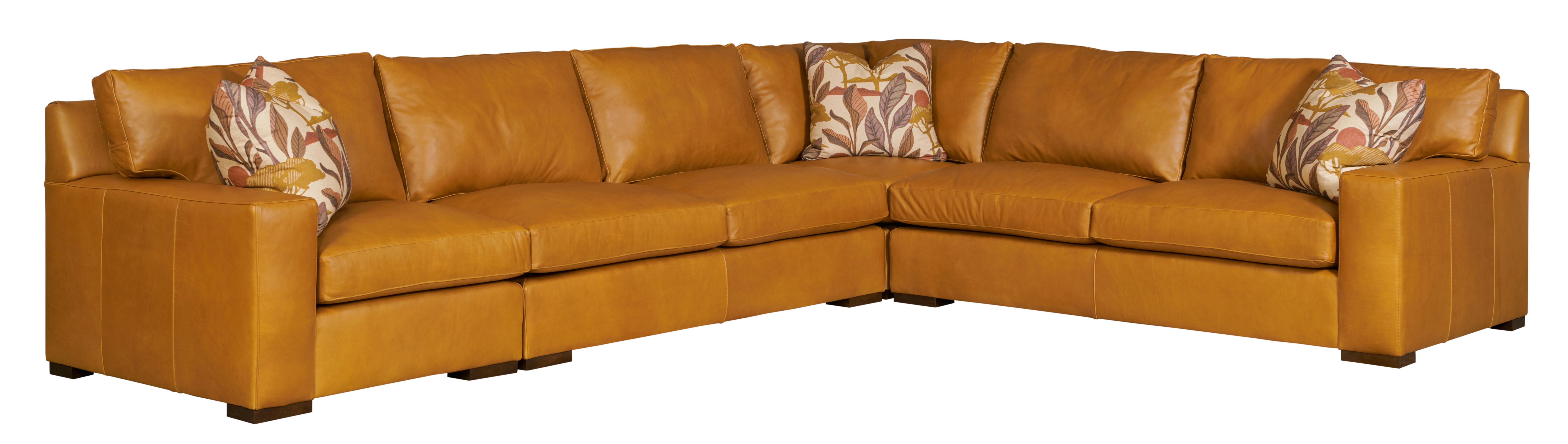Kincaid Furniture Living Room Leather Sectional CSSECTL - Klingman's Kincaid Furniture Living Room Leather Sectional CSSECTL - Klingman's
