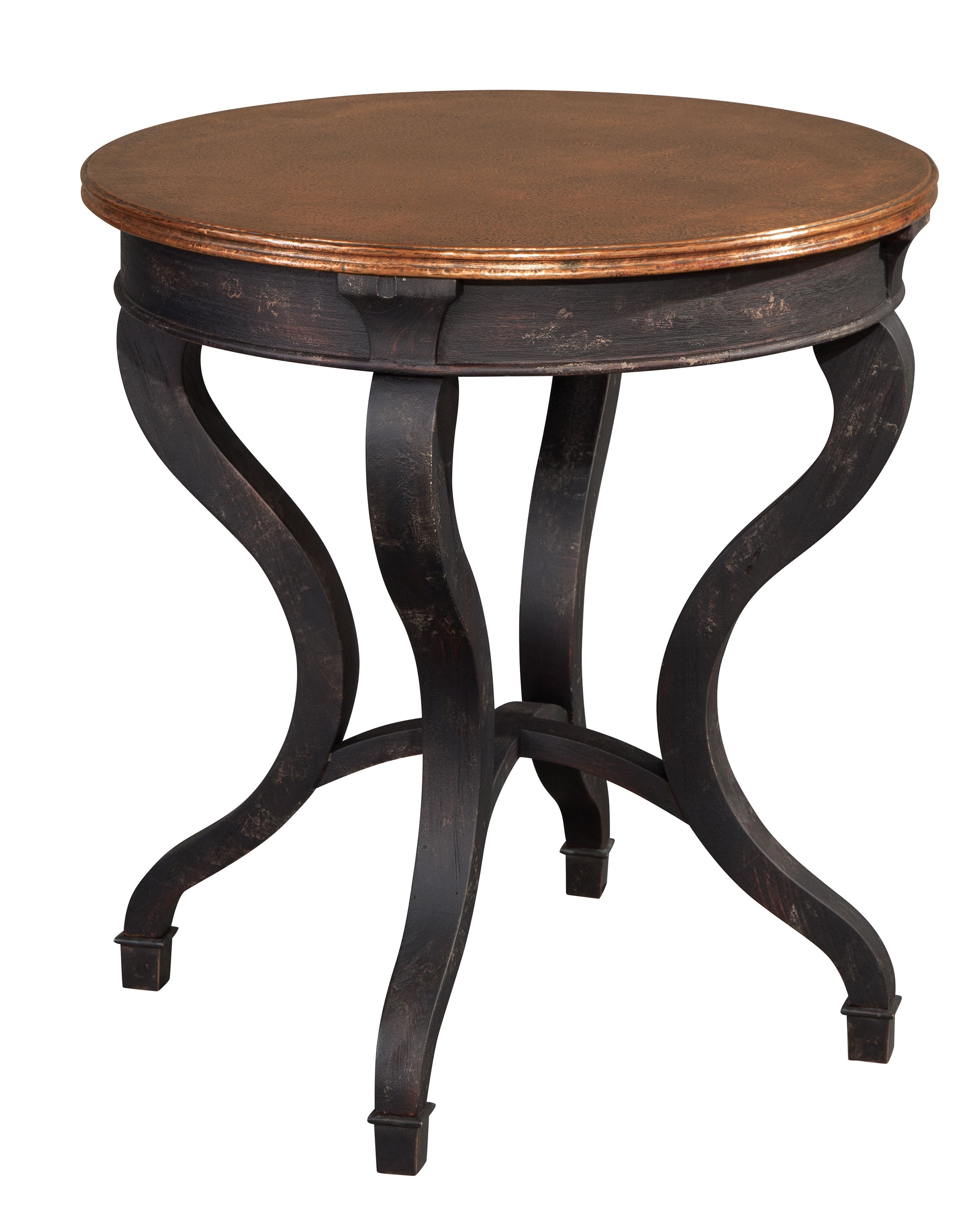 hammered copper stool