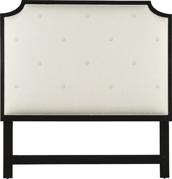 Hekman Queen Profiled Headboard with Buttoning 1749HBQP