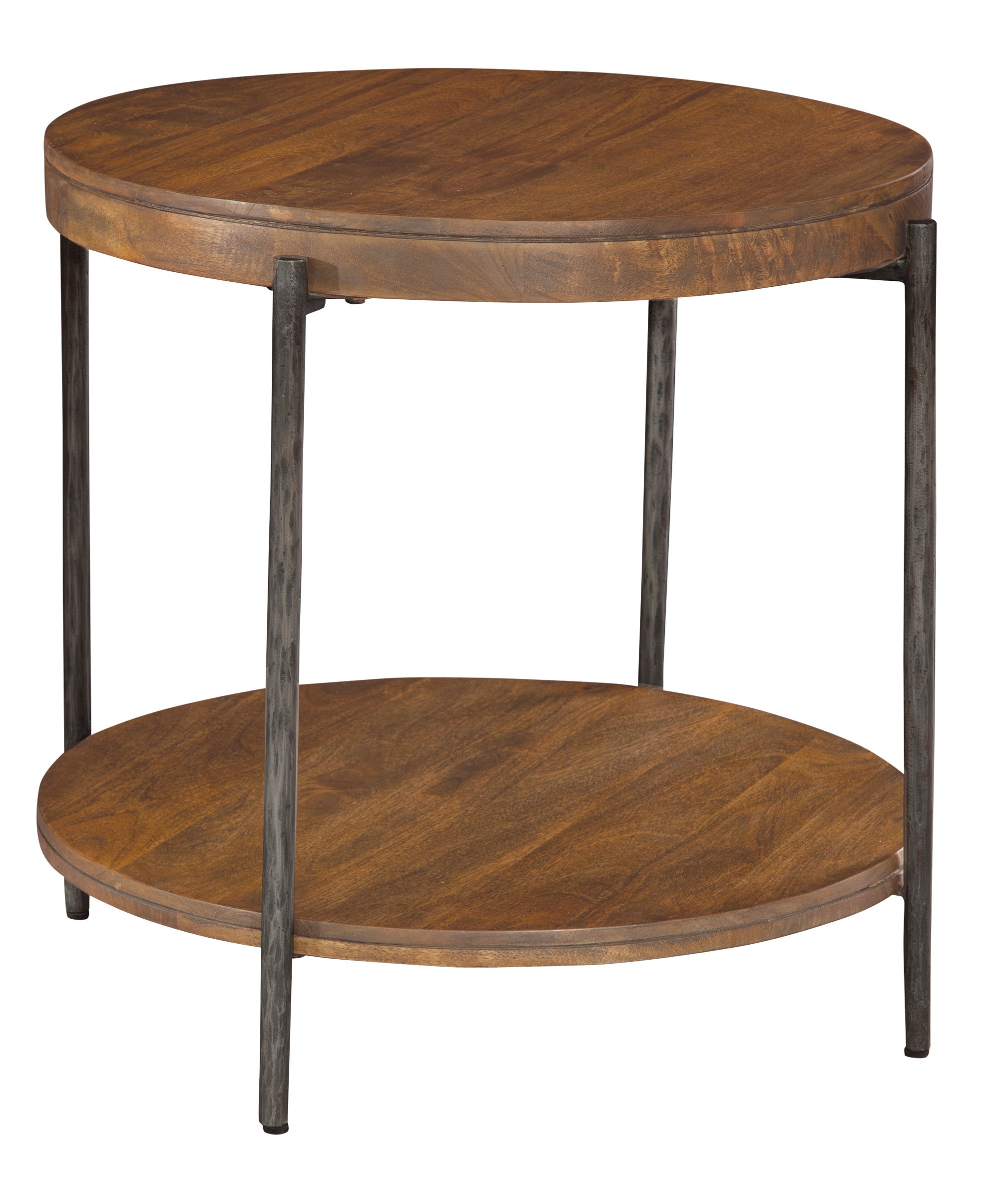 hekman round end table