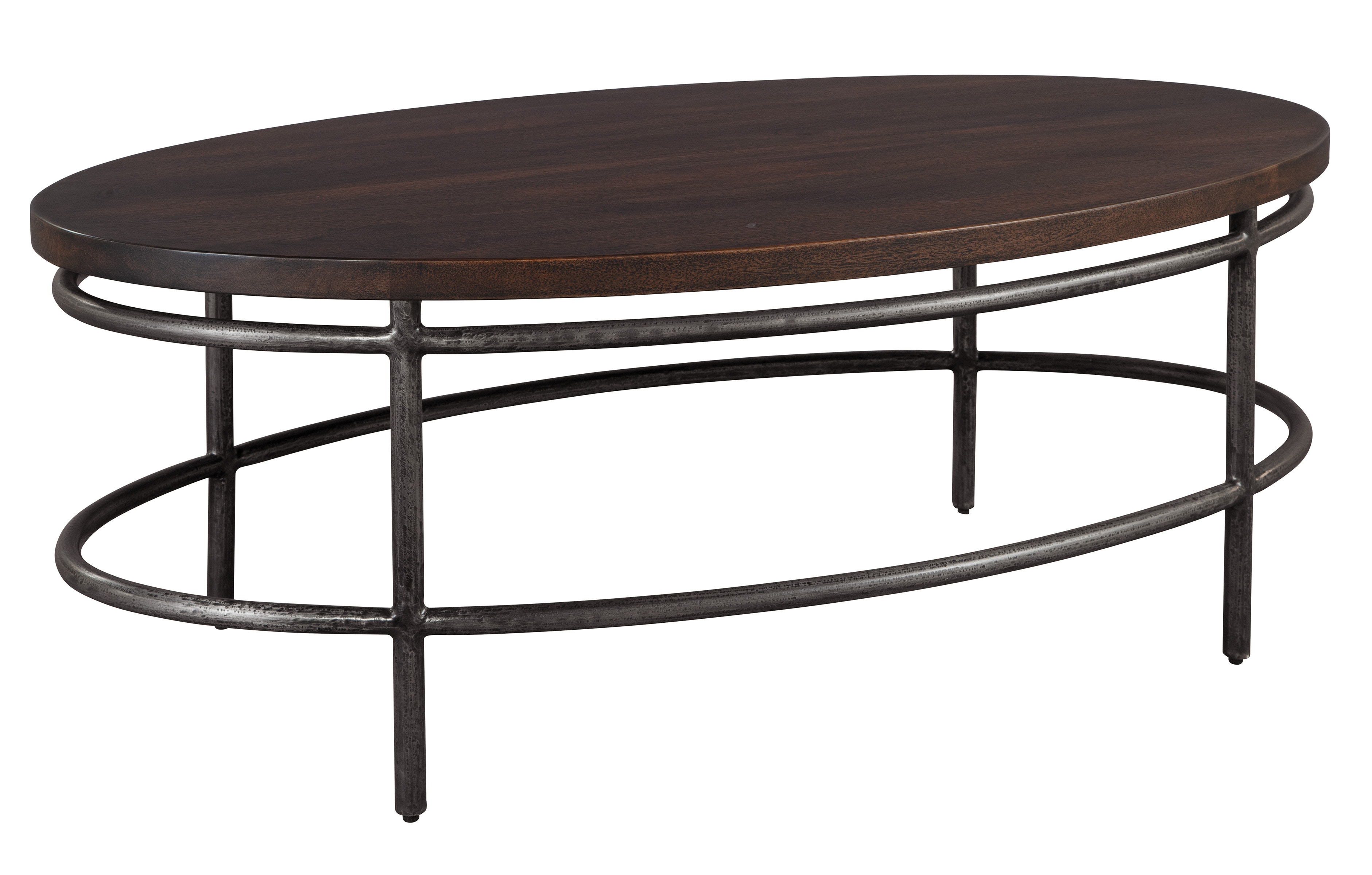 Hekman oval store coffee table