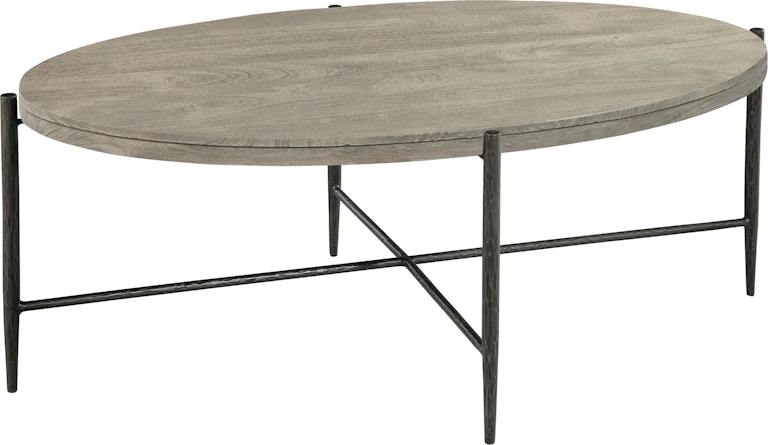 Hekman Bedford Park Gray Occasional Oval Coffee Table 24912
