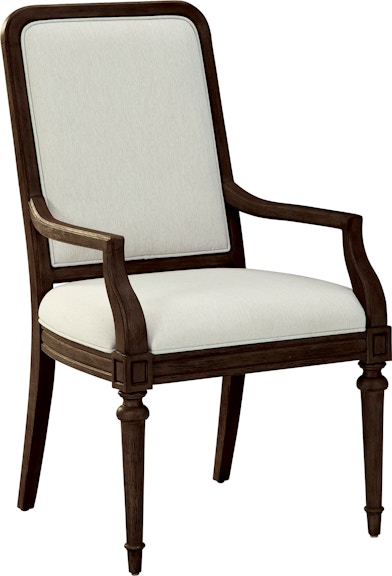 Hekman Wellington Estates Java Dining Upholstered Arm Chair 25424
