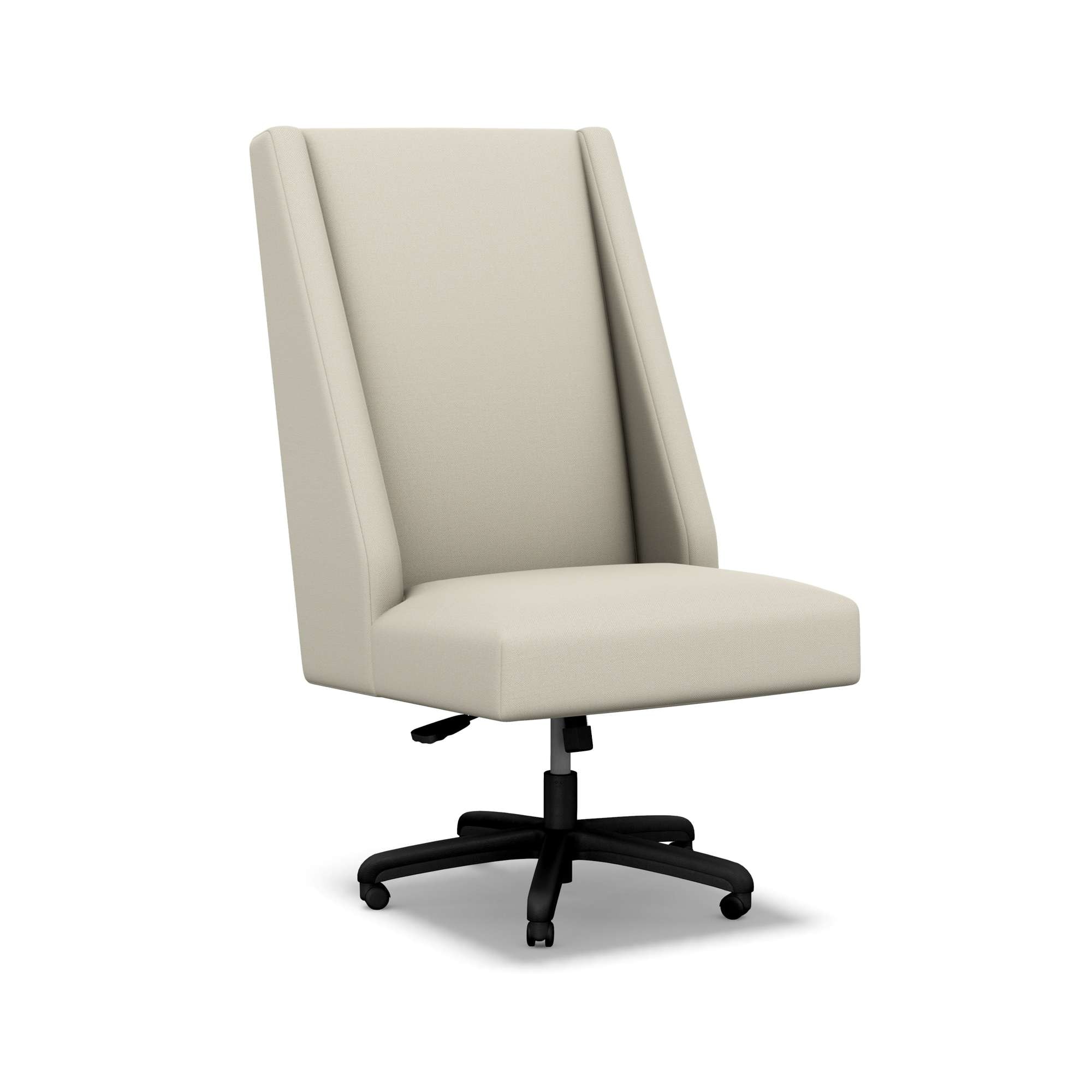 Linon Draper Office Chair In Aqua Linon Draper Wood Upholstered