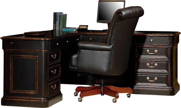 Hekman Home Office Executive Desk Executive L-shape Desk 79147